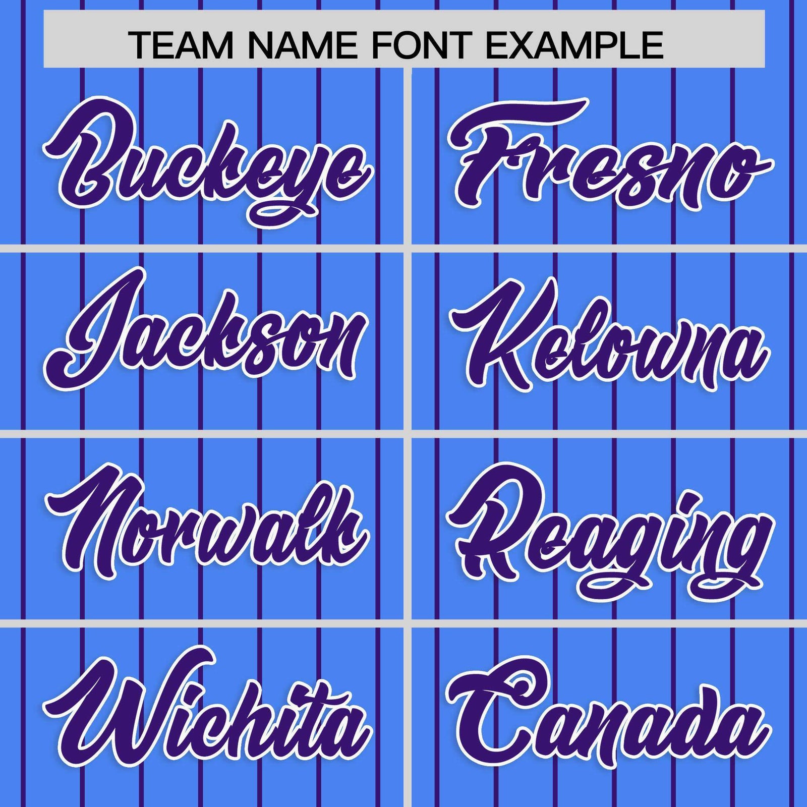 Custom Powder Blue Purple Stripe Fashion Raglan Sleeves Authentic Baseball Jersey