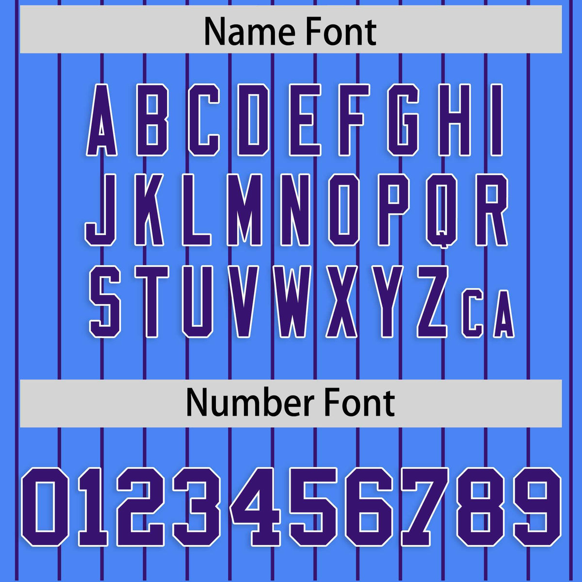 Custom Powder Blue Purple Stripe Fashion Raglan Sleeves Authentic Baseball Jersey