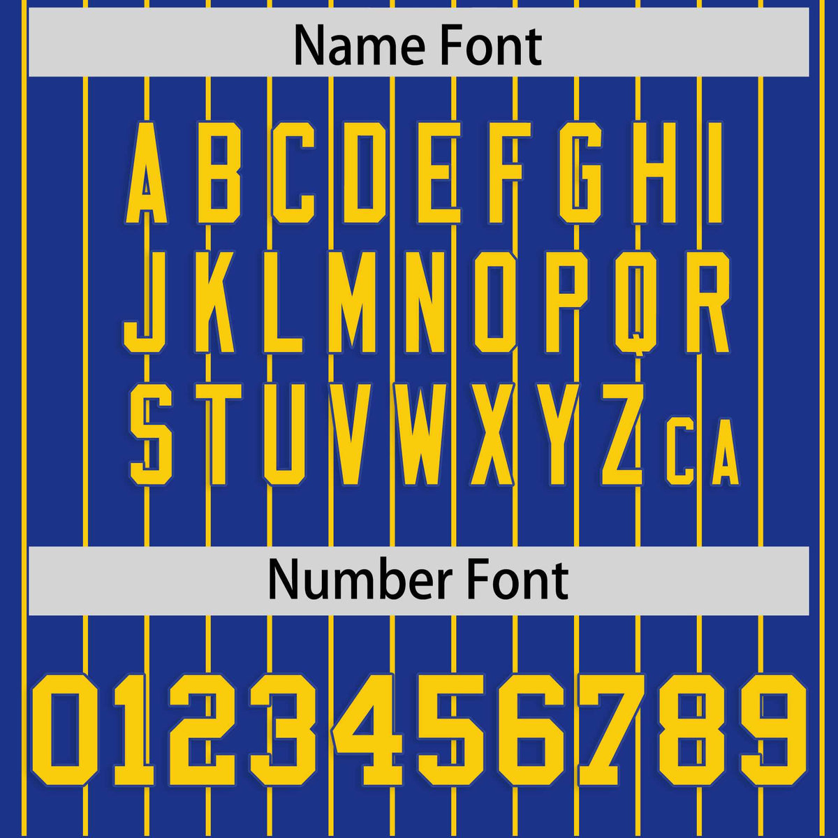 Custom Royal Gold Stripe Fashion Raglan Sleeves Authentic Baseball Jersey