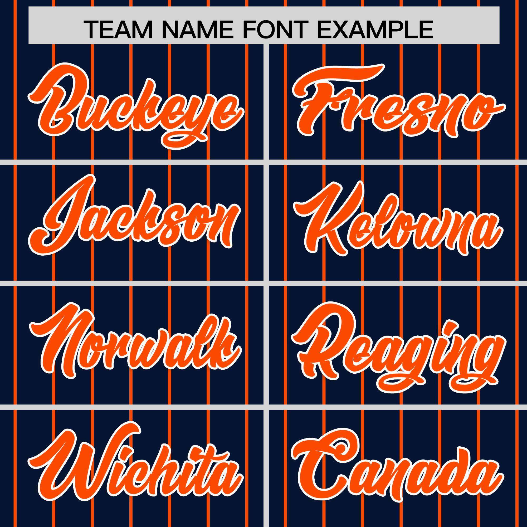 Custom Navy Orange Stripe Fashion Raglan Sleeves Authentic Baseball Jersey