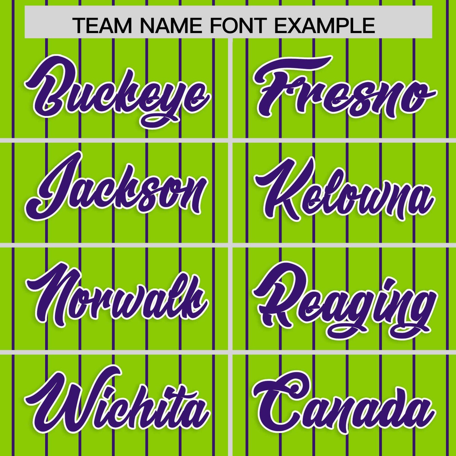 Custom Neon Green Purple Stripe Fashion Raglan Sleeves Authentic Baseball Jersey