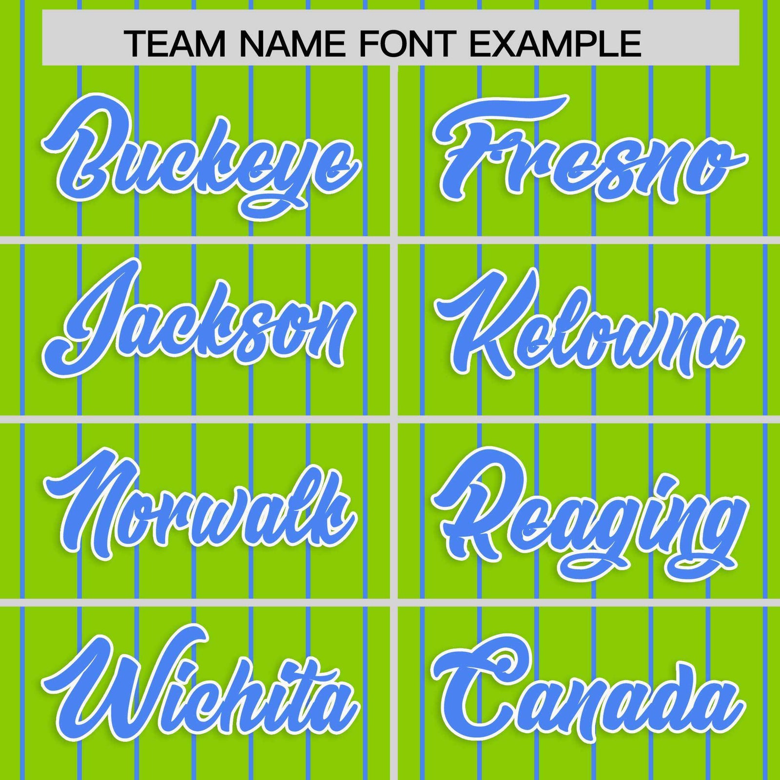 Custom Neon Green Powder Blue Stripe Fashion Raglan Sleeves Authentic Baseball Jersey