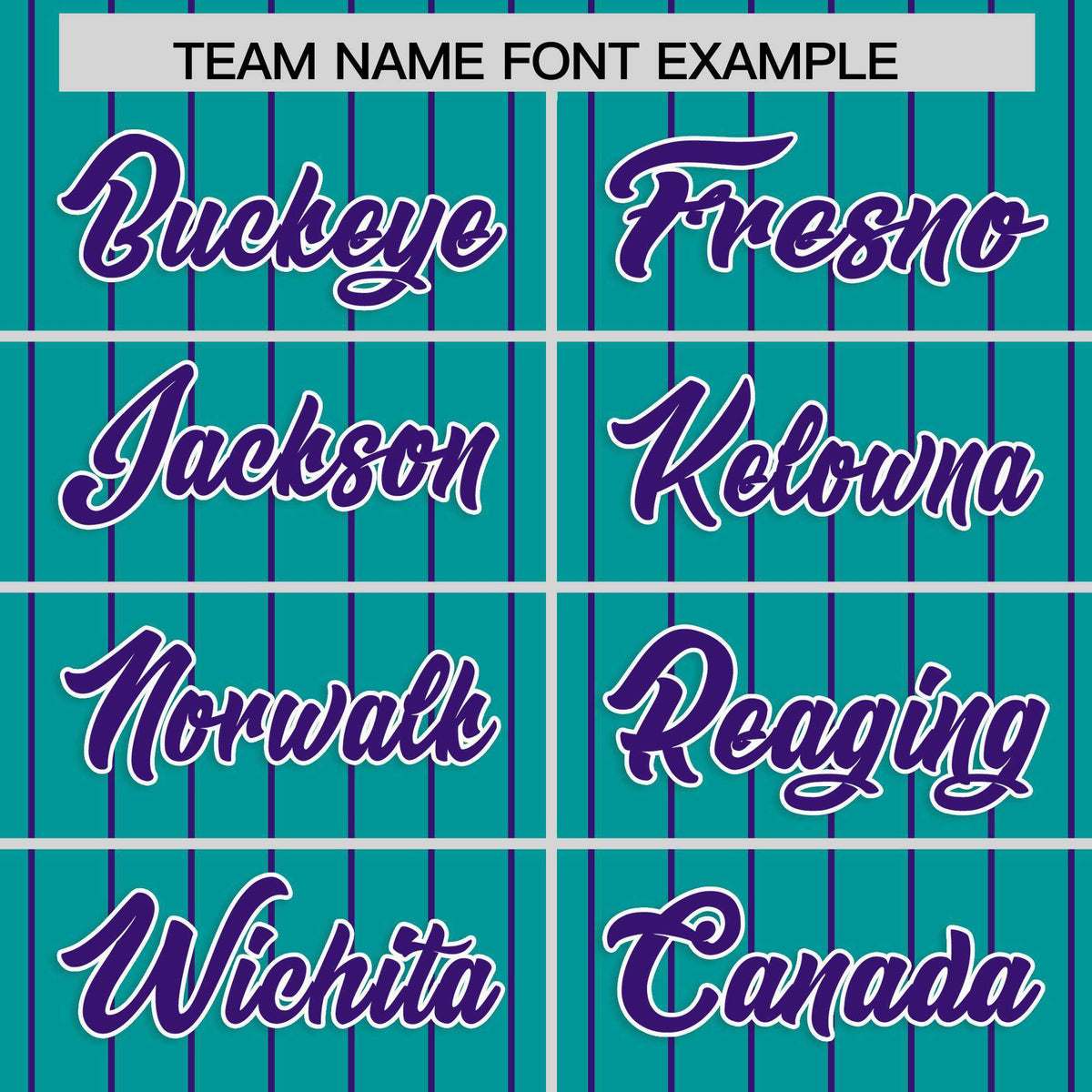 Custom Aqua Purple Stripe Fashion Raglan Sleeves Authentic Baseball Jersey