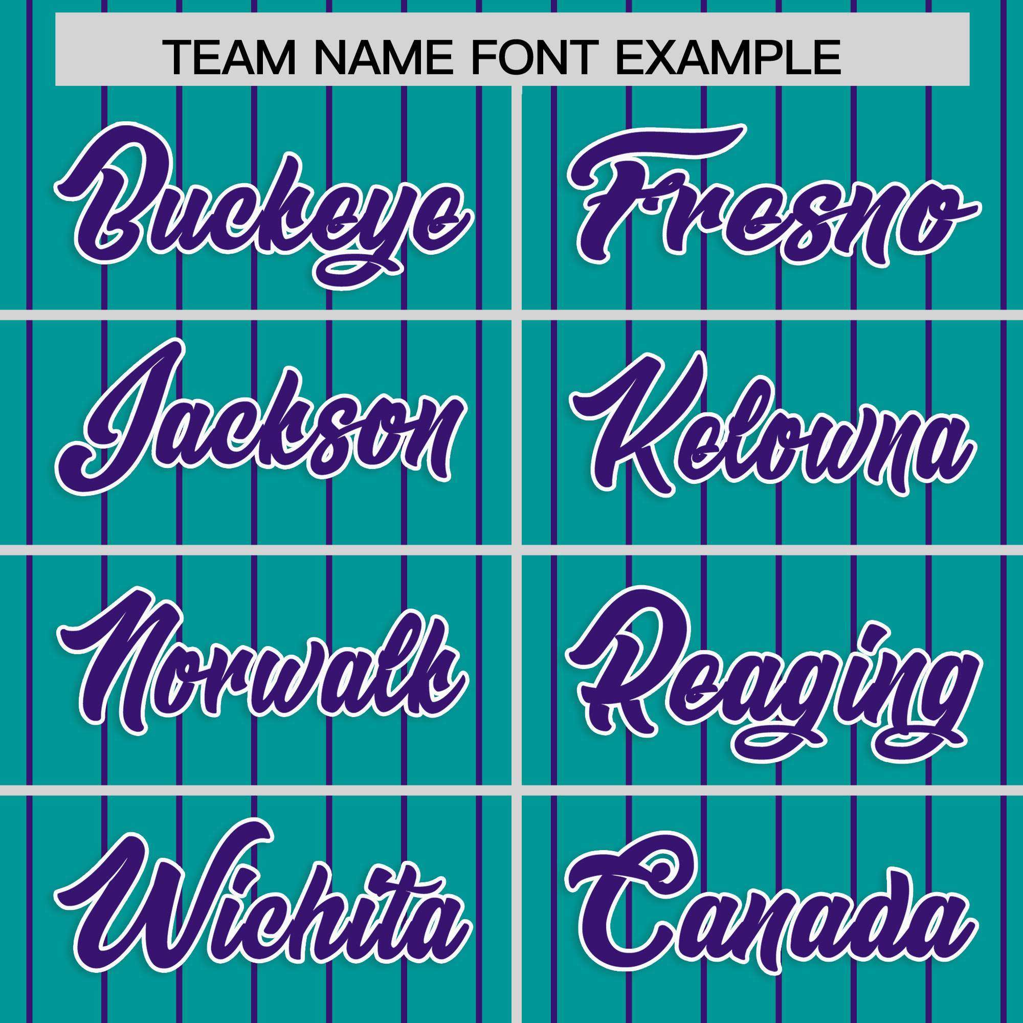 Custom Aqua Purple Stripe Fashion Raglan Sleeves Authentic Baseball Jersey