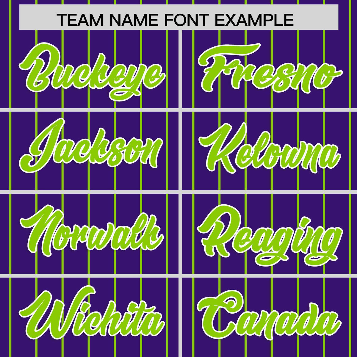 Custom Purple Neon Green Stripe Fashion Raglan Sleeves Authentic Baseball Jersey