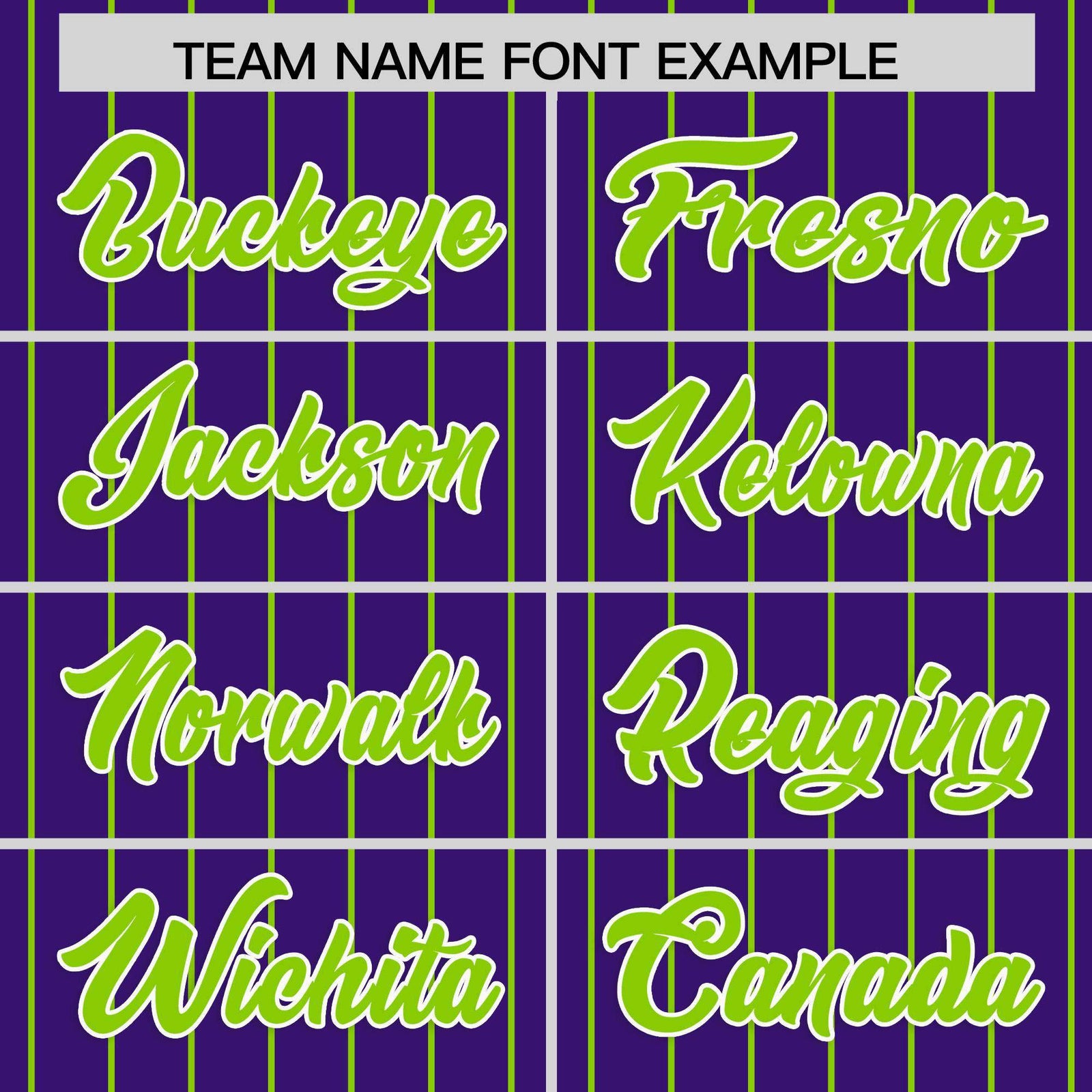 Custom Purple Neon Green Stripe Fashion Raglan Sleeves Authentic Baseball Jersey