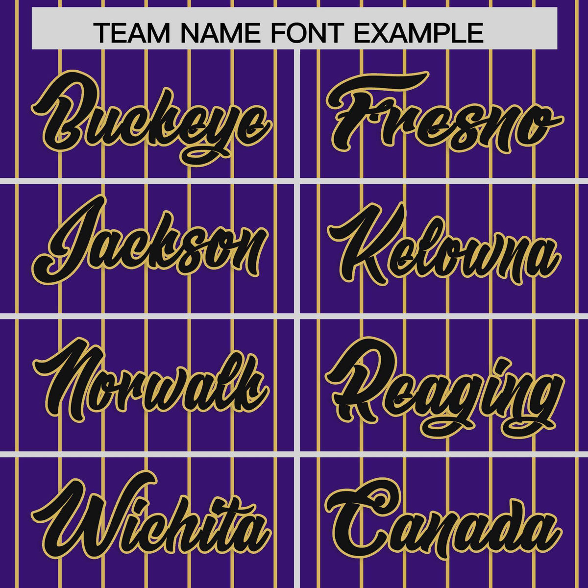 Custom Purple Old Gold Stripe Fashion Raglan Sleeves Authentic Baseball Jersey