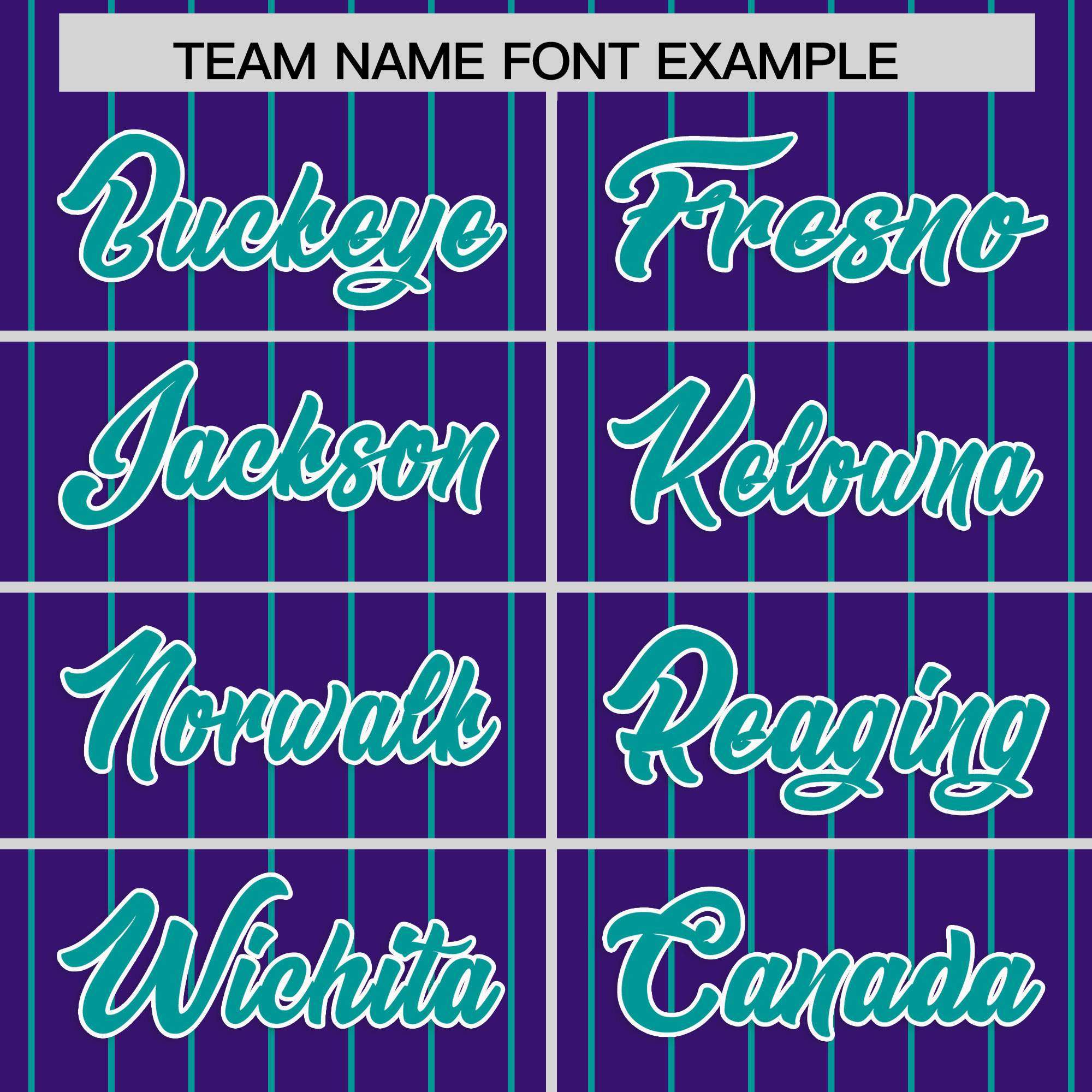 Custom Purple Aqua Stripe Fashion Raglan Sleeves Authentic Baseball Jersey