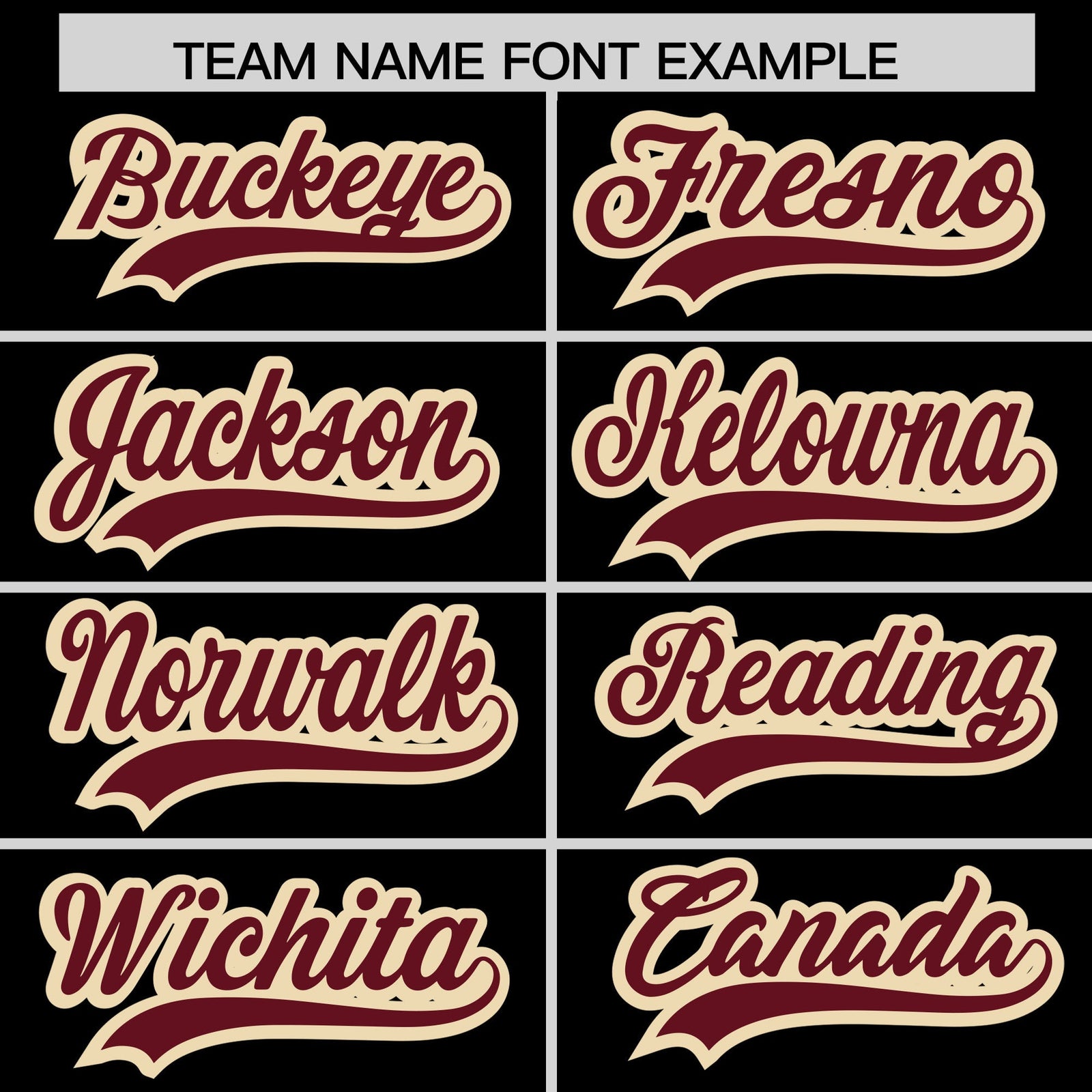 Custom Black Crimson-Khaki Classic Personalized Baseball Sports Uniform