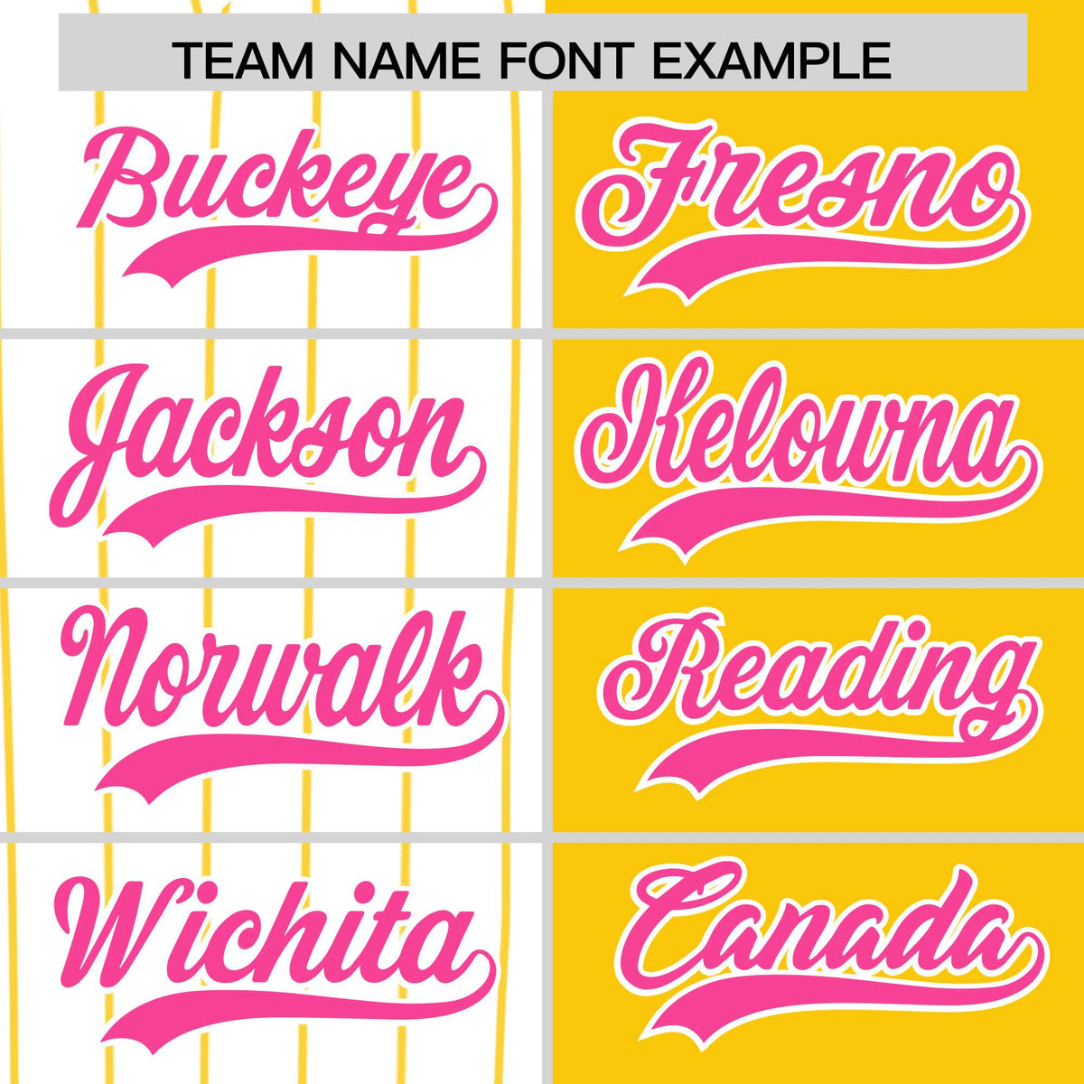 Custom White Gold and Pink Pinstripe Personalized Raglan Sleeves Authentic Baseball Jersey