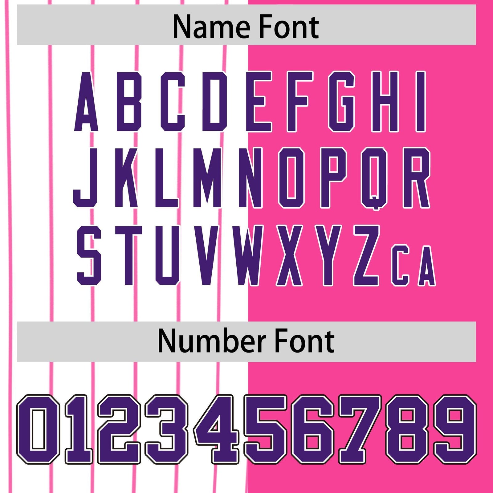 Custom White Pink and Purple Pinstripe Personalized Raglan Sleeves Authentic Baseball Jersey