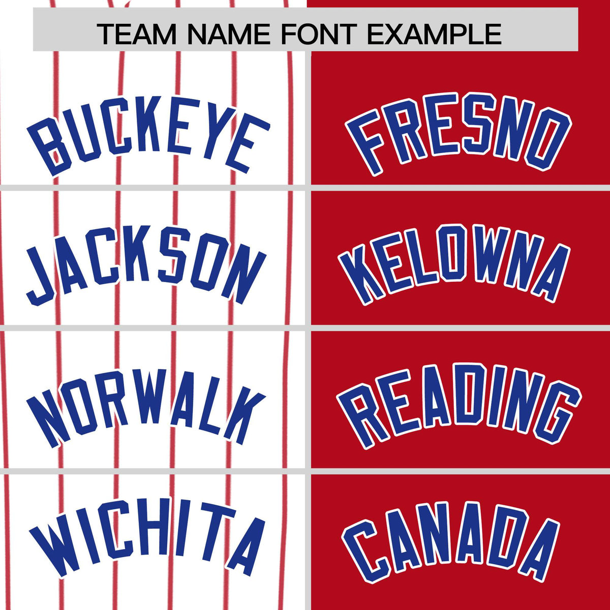 Custom White Red and Royal Pinstripe Personalized Raglan Sleeves Authentic Baseball Jersey