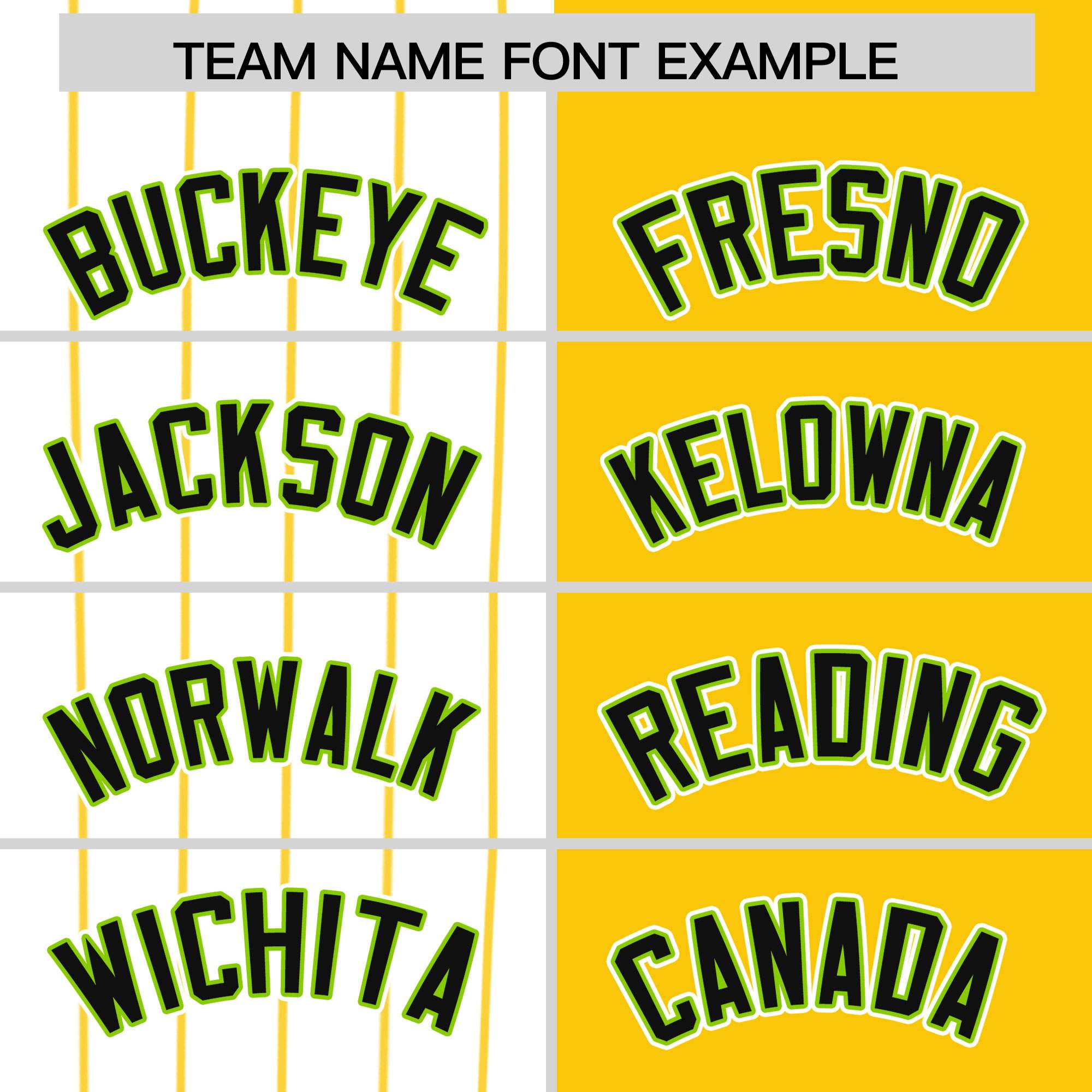 Custom White Gold and Neon Green Pinstripe Personalized Raglan Sleeves Authentic Baseball Jersey