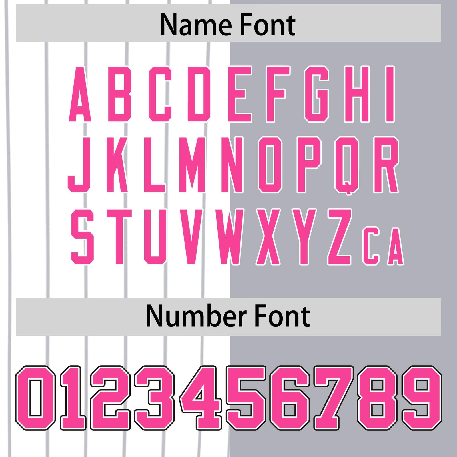 Custom White Gray and Pink Pinstripe Personalized Raglan Sleeves Authentic Baseball Jersey