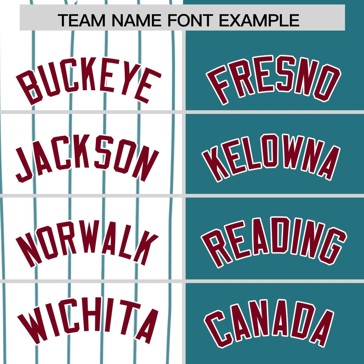 Custom White Teal and Crimson Pinstripe Personalized Raglan Sleeves Authentic Baseball Jersey