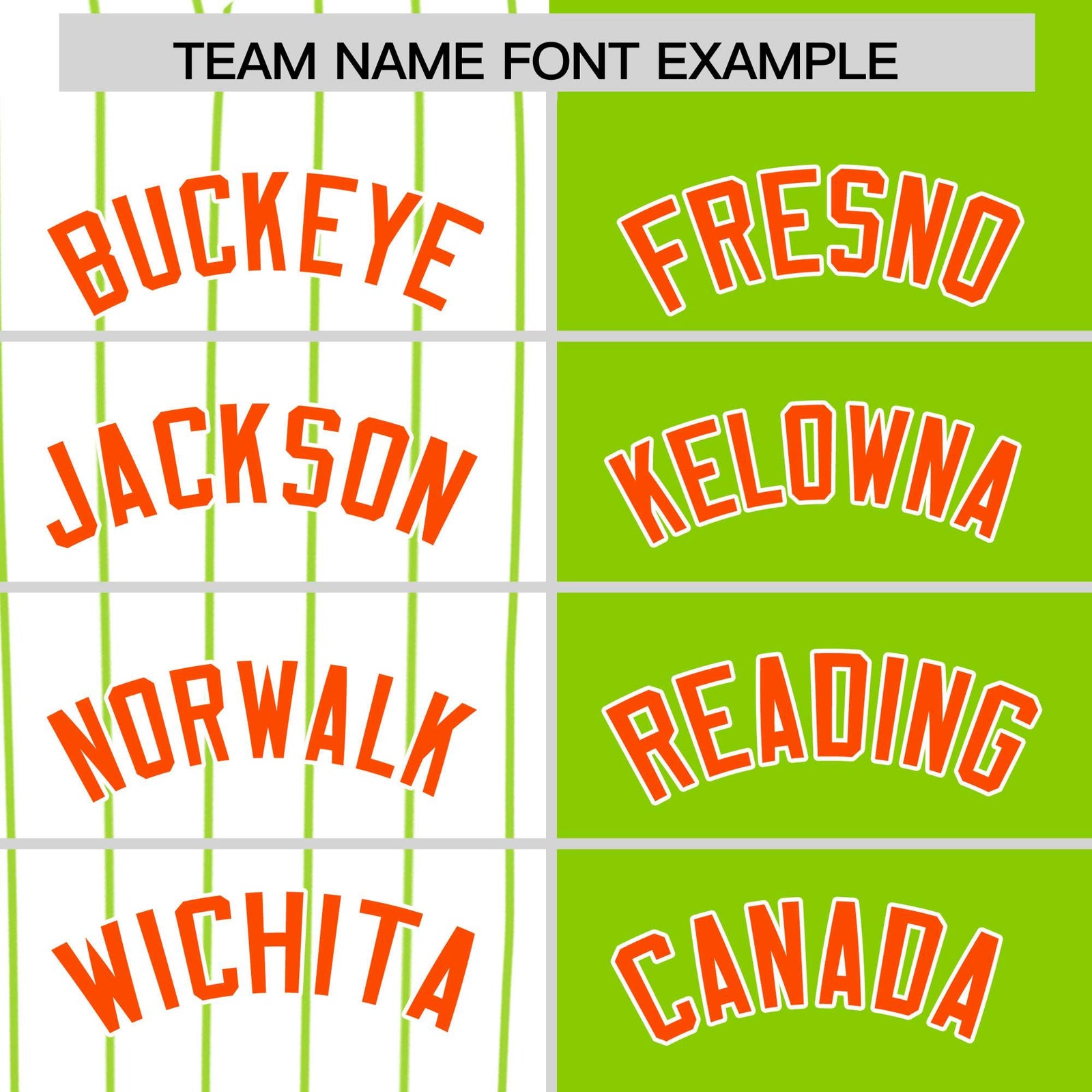 Custom White Neon Green and Orange Pinstripe Personalized Raglan Sleeves Authentic Baseball Jersey