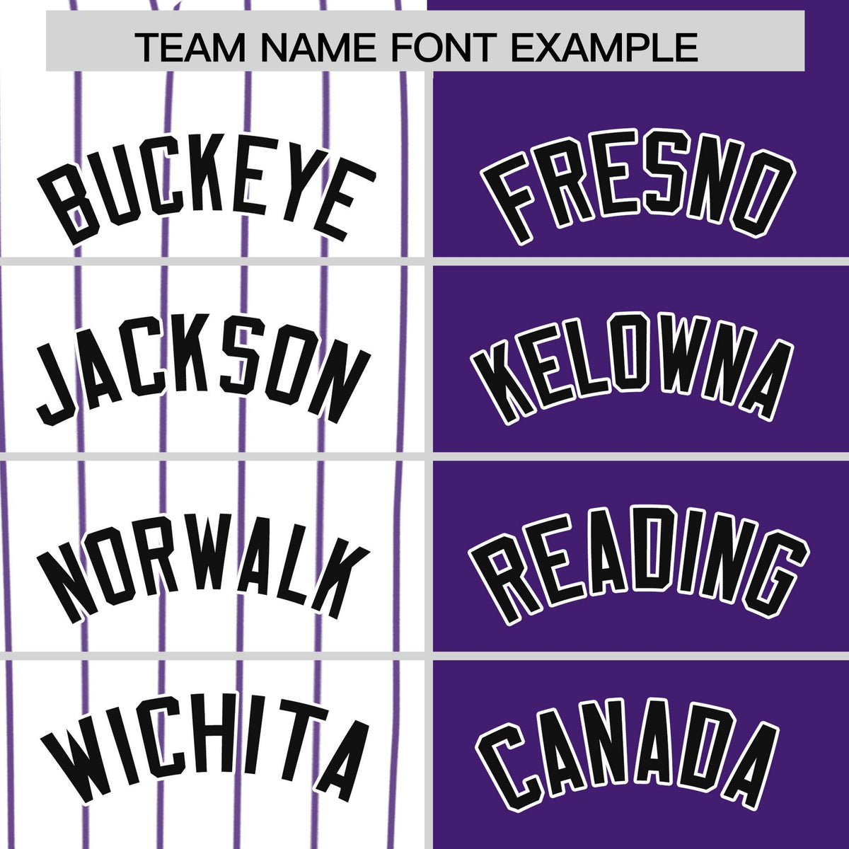 Custom White Purple and Black Pinstripe Personalized Raglan Sleeves Authentic Baseball Jersey