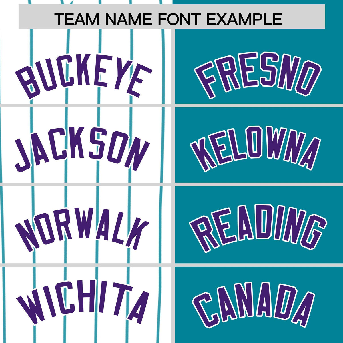 Custom White Teal and Purple Pinstripe Personalized Raglan Sleeves Authentic Baseball Jersey