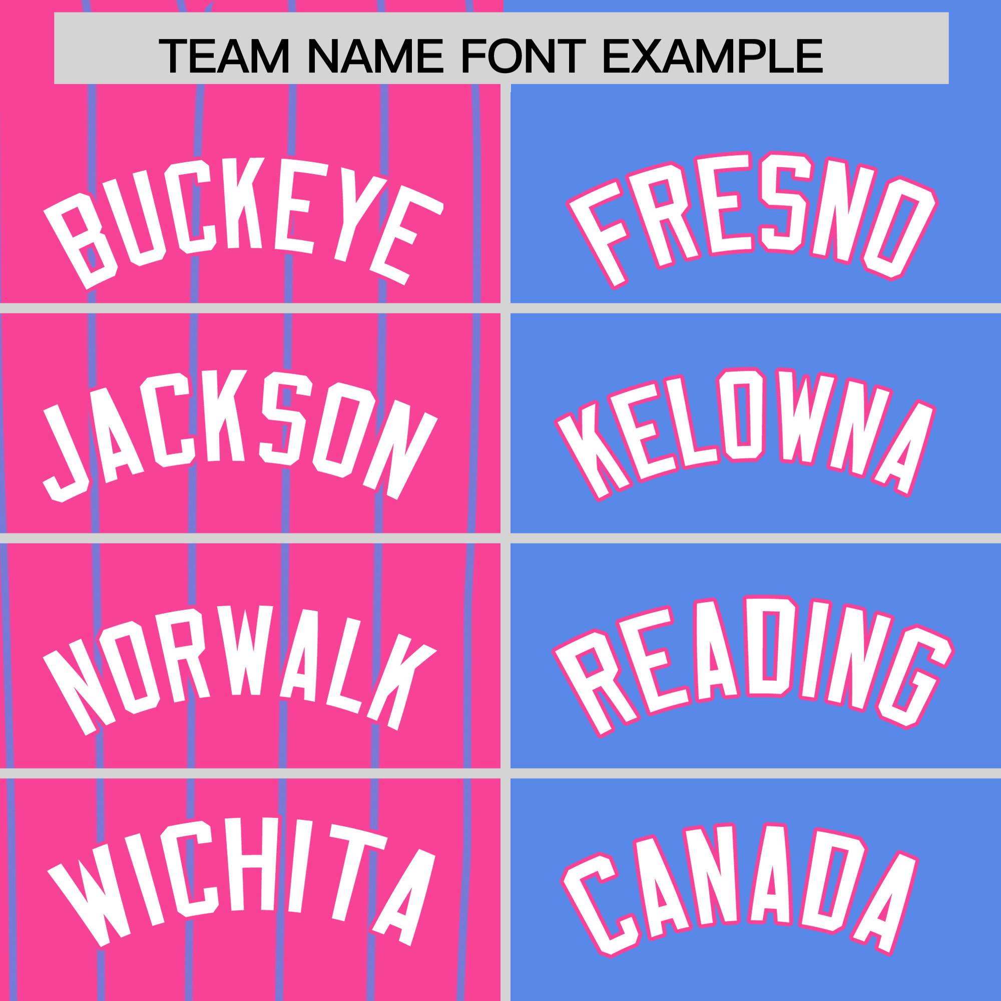 Custom Pink Powder Blue and White Pinstripe Personalized Raglan Sleeves Authentic Baseball Jersey