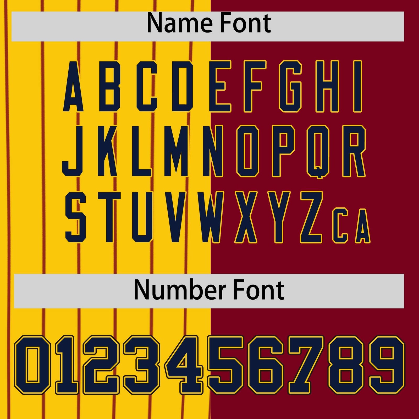 Custom Gold Crimson and Navy Pinstripe Personalized Raglan Sleeves Authentic Baseball Jersey