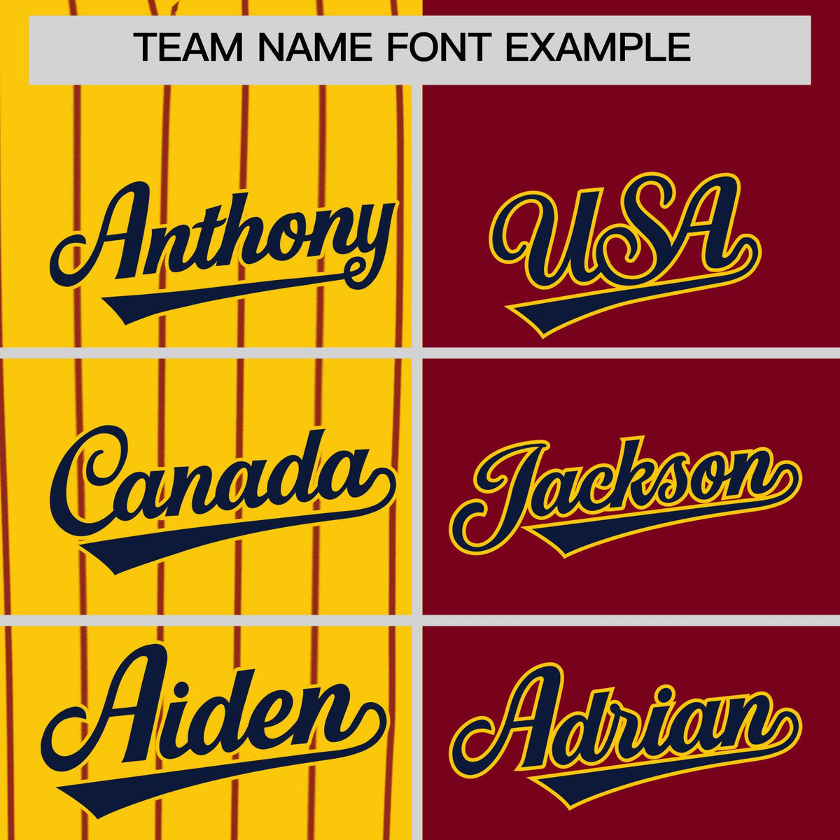 Custom Gold Crimson and Navy Pinstripe Personalized Raglan Sleeves Authentic Baseball Jersey