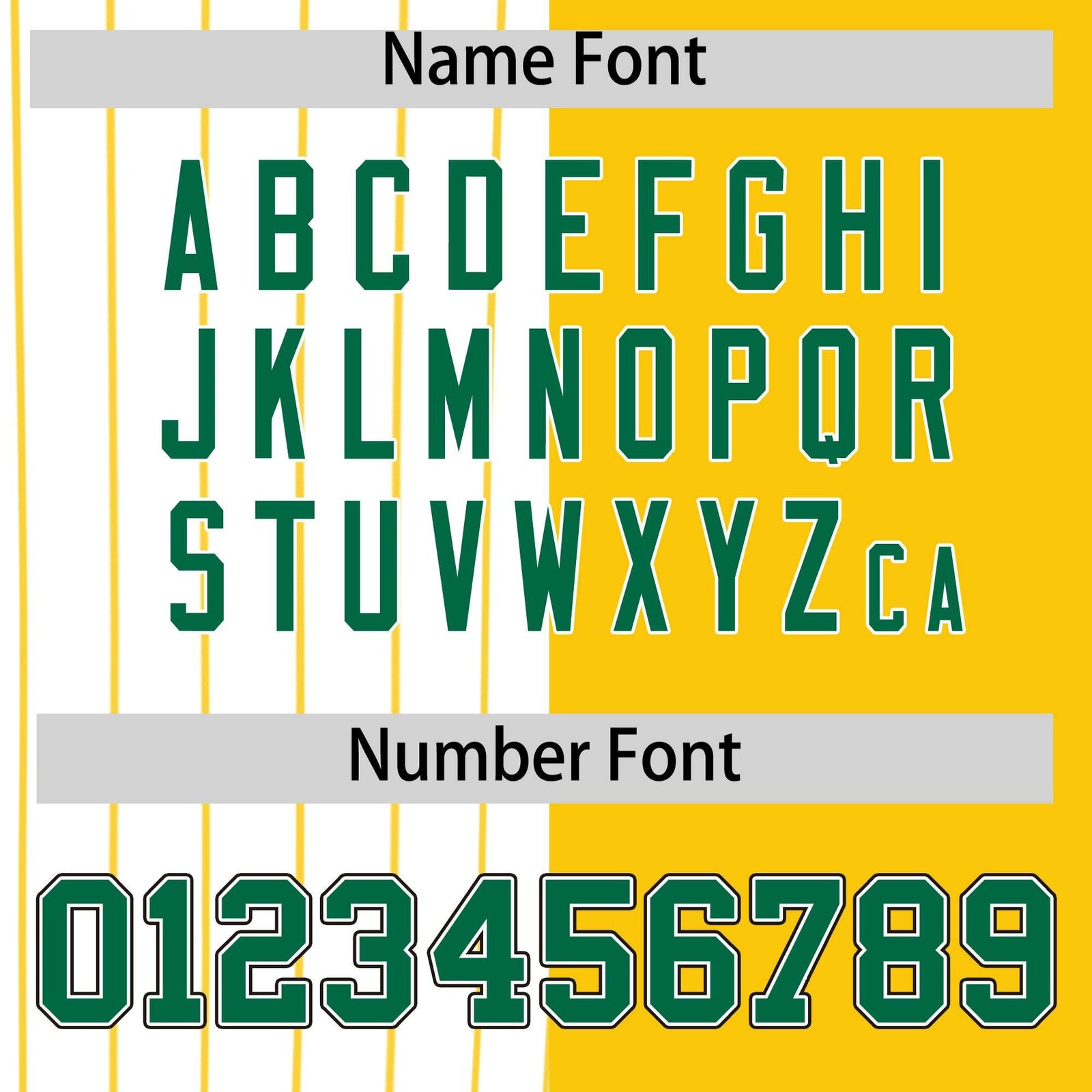 Custom White Gold and Kelly Green Pinstripe Personalized Raglan Sleeves Authentic Baseball Jersey