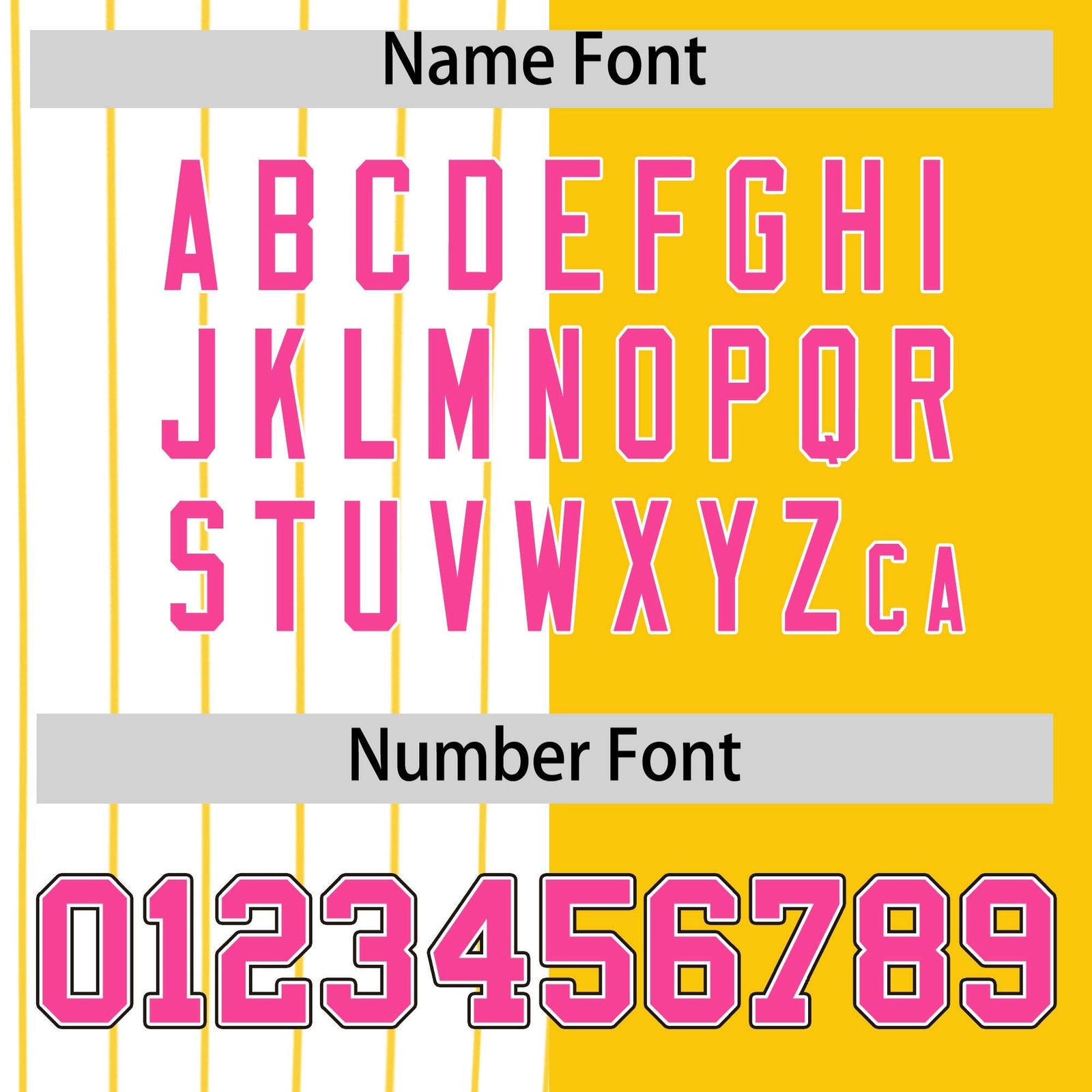 Custom White Gold and Pink Pinstripe Personalized Raglan Sleeves Authentic Baseball Jersey