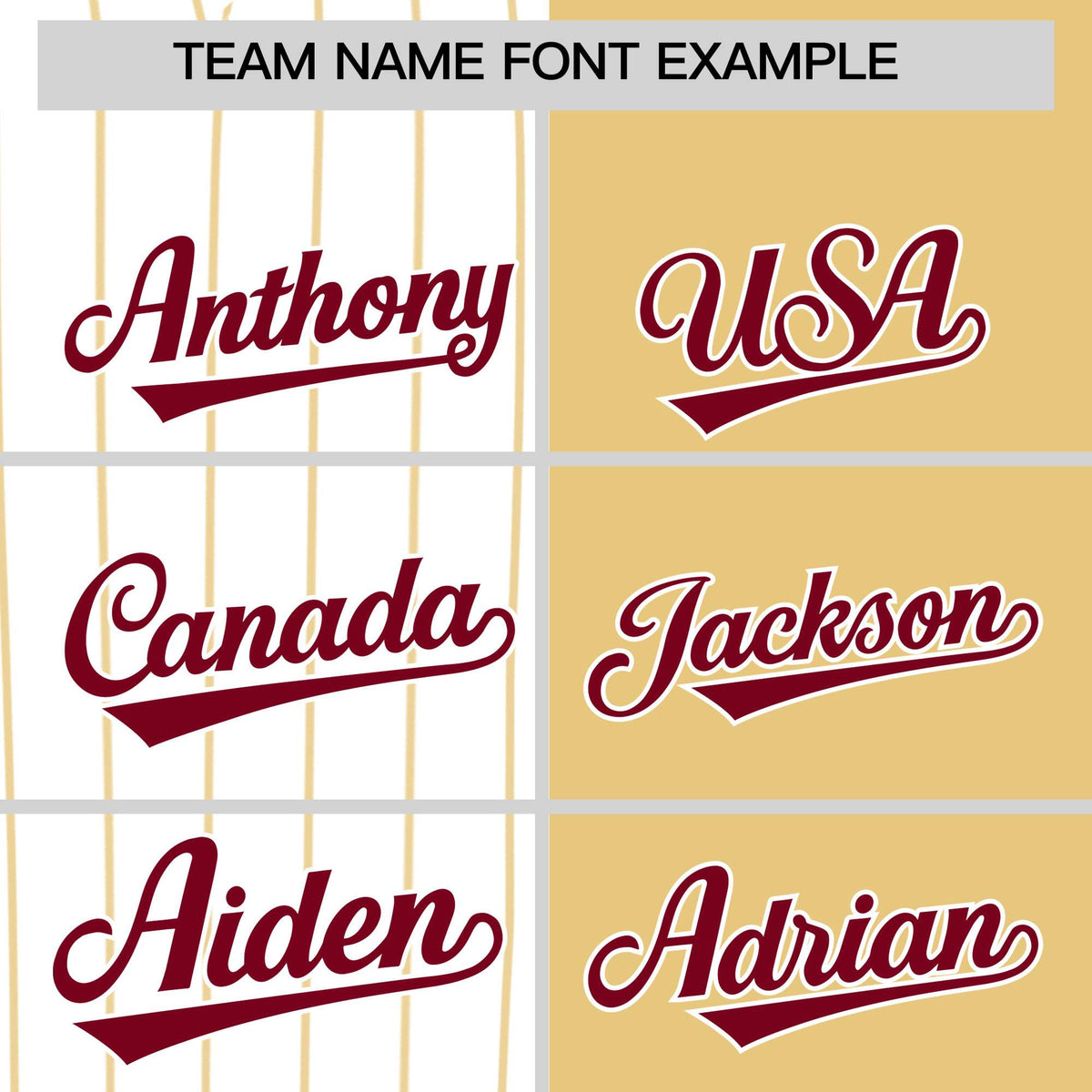 Custom White Khaki and Crimson Pinstripe Personalized Raglan Sleeves Authentic Baseball Jersey