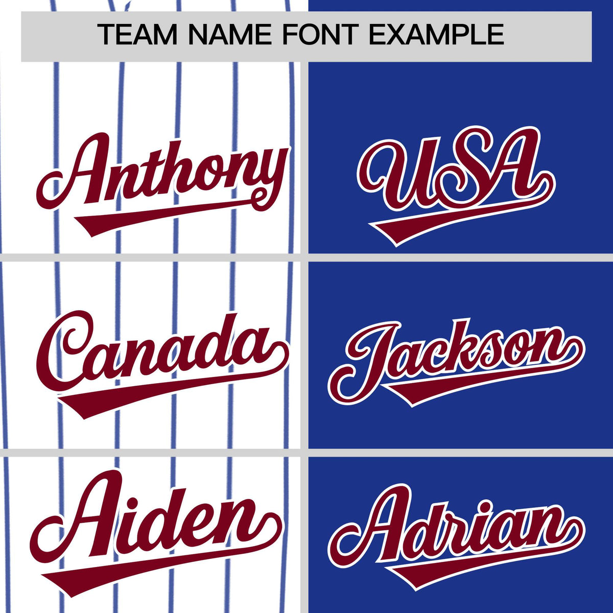Custom White Royal and Crimson Pinstripe Personalized Raglan Sleeves Authentic Baseball Jersey