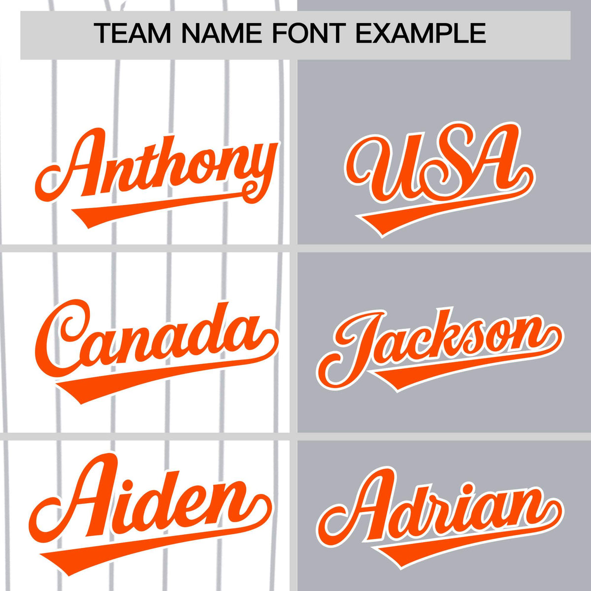 Custom White Gray and Orange Pinstripe Personalized Raglan Sleeves Authentic Baseball Jersey