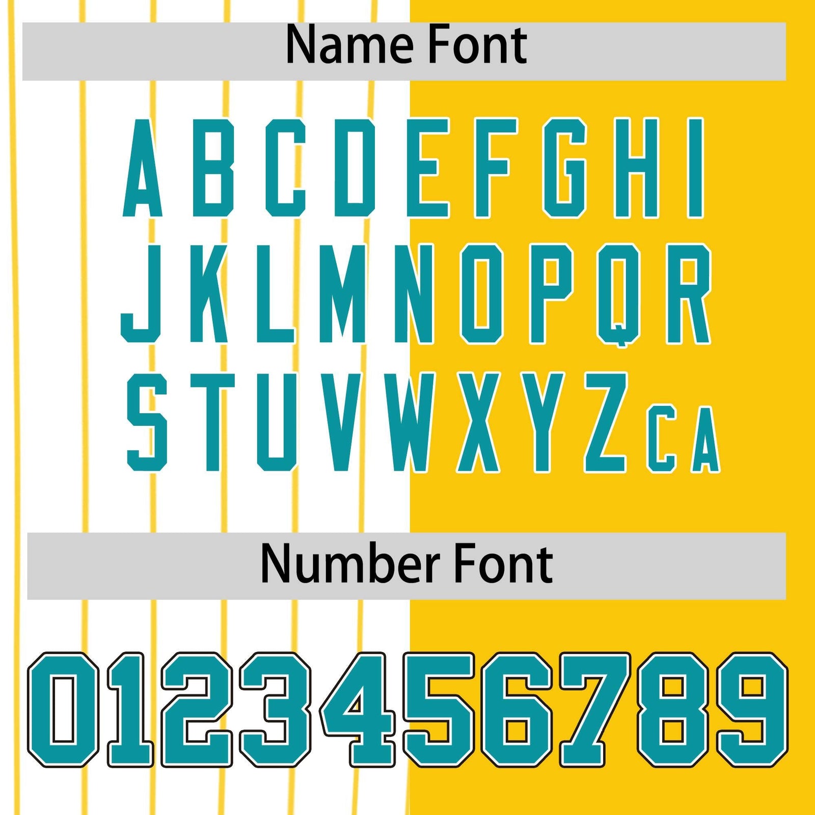 Custom White Gold and Aqua Pinstripe Personalized Raglan Sleeves Authentic Baseball Jersey