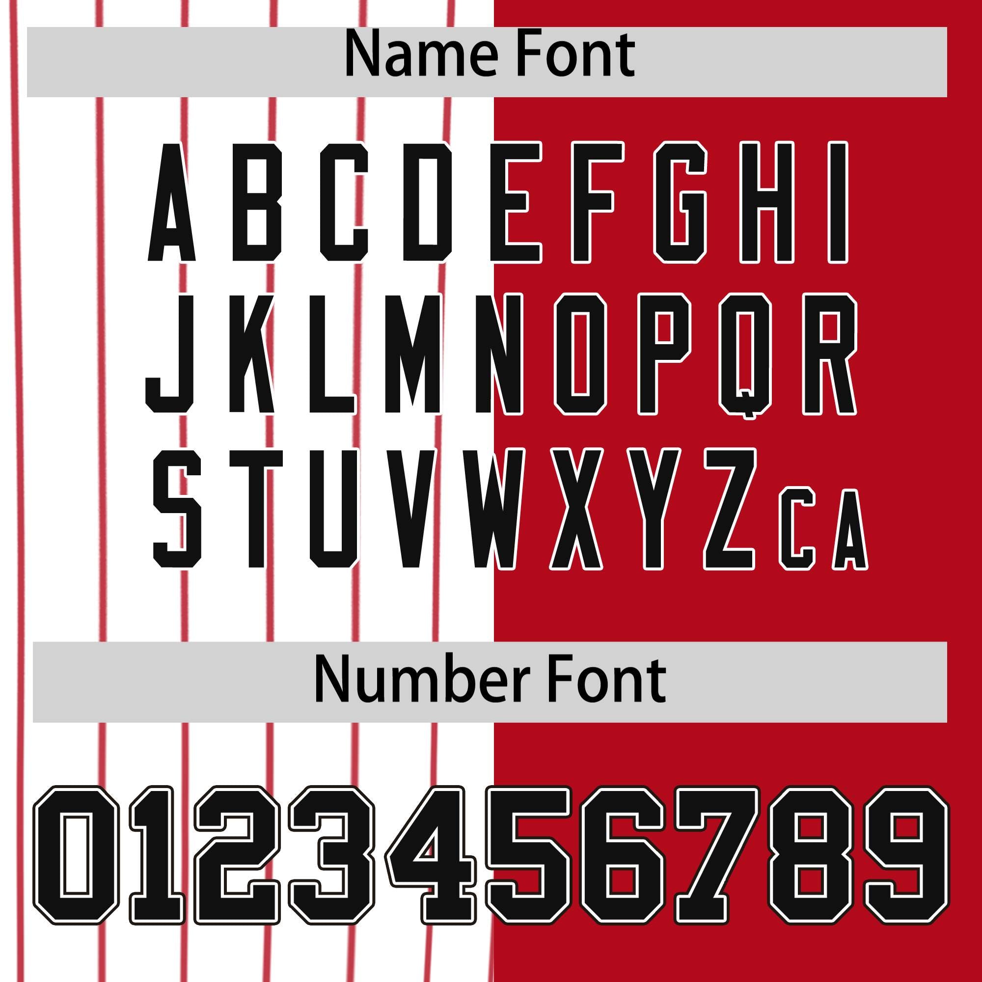 Custom White Red and Black Pinstripe Personalized Raglan Sleeves Authentic Baseball Jersey