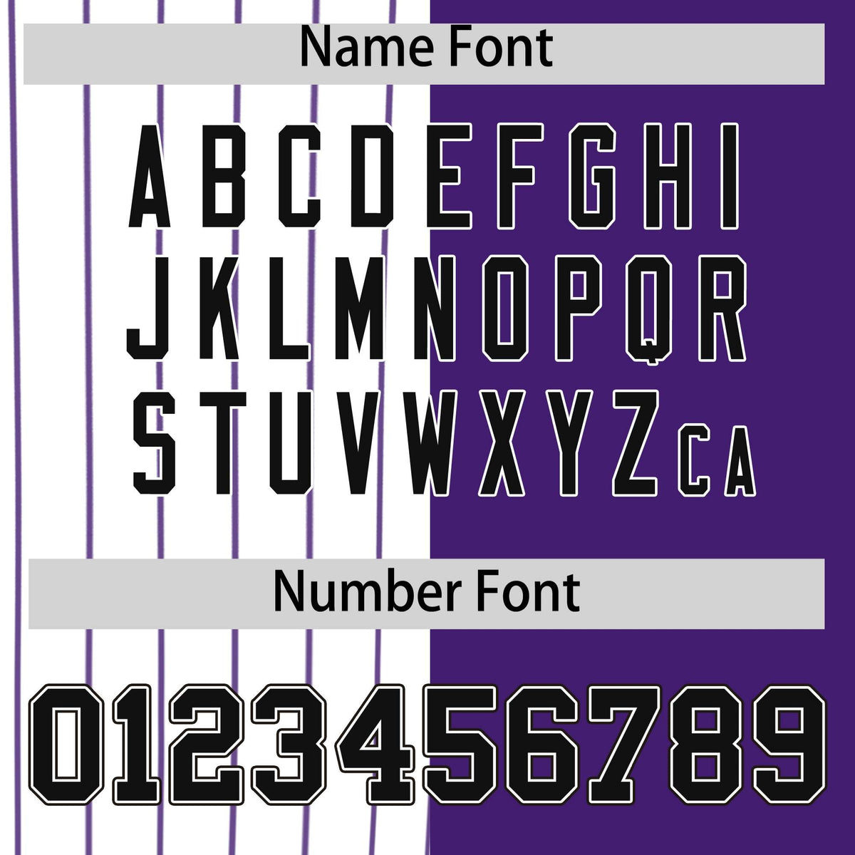 Custom White Purple and Black Pinstripe Personalized Raglan Sleeves Authentic Baseball Jersey