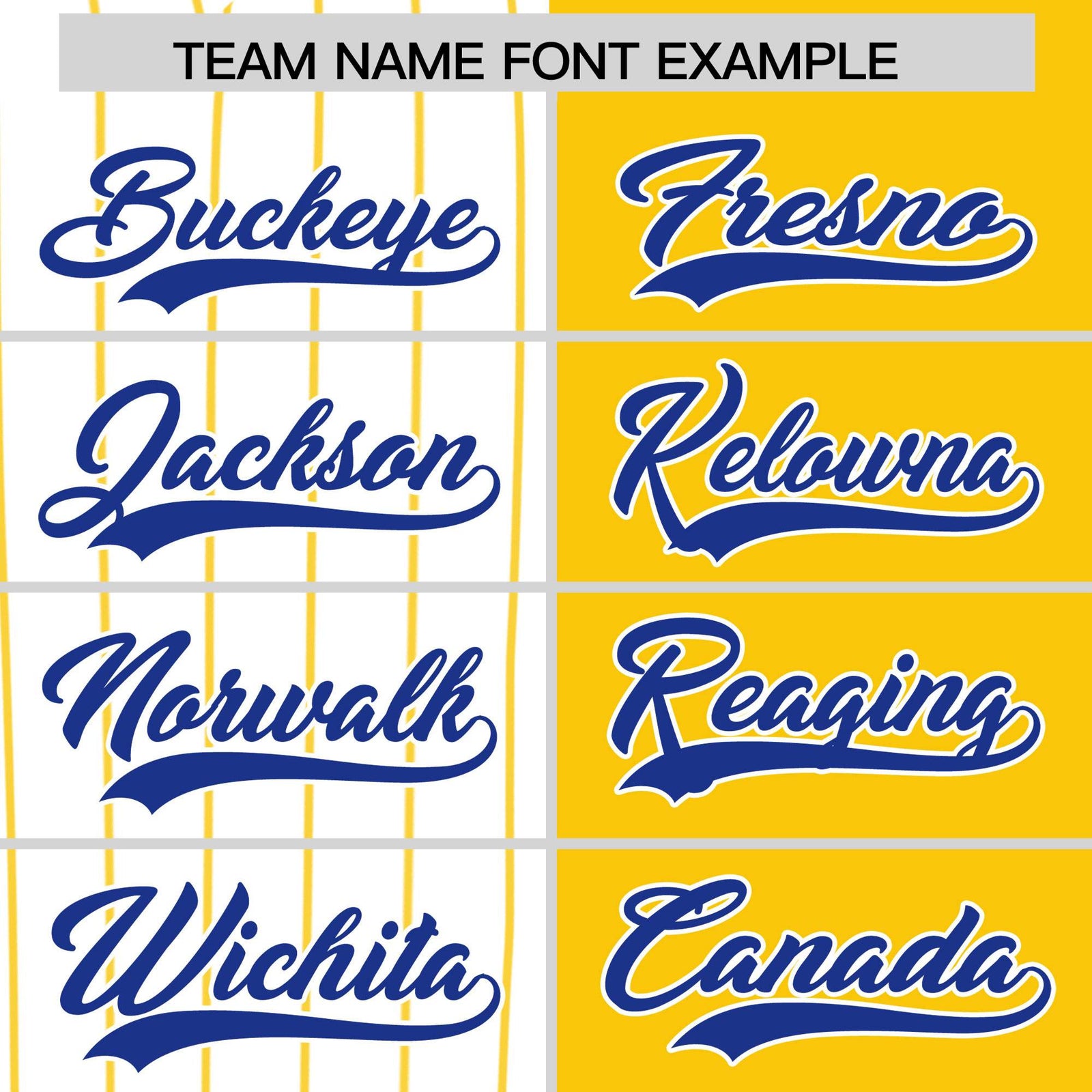 Custom White Gold and Royal Pinstripe Personalized Raglan Sleeves Authentic Baseball Jersey