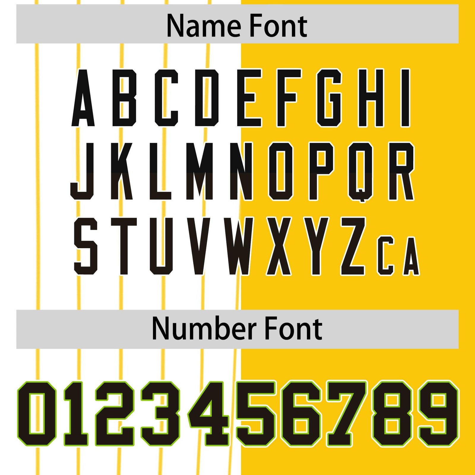 Custom White Gold and Neon Green Pinstripe Personalized Raglan Sleeves Authentic Baseball Jersey