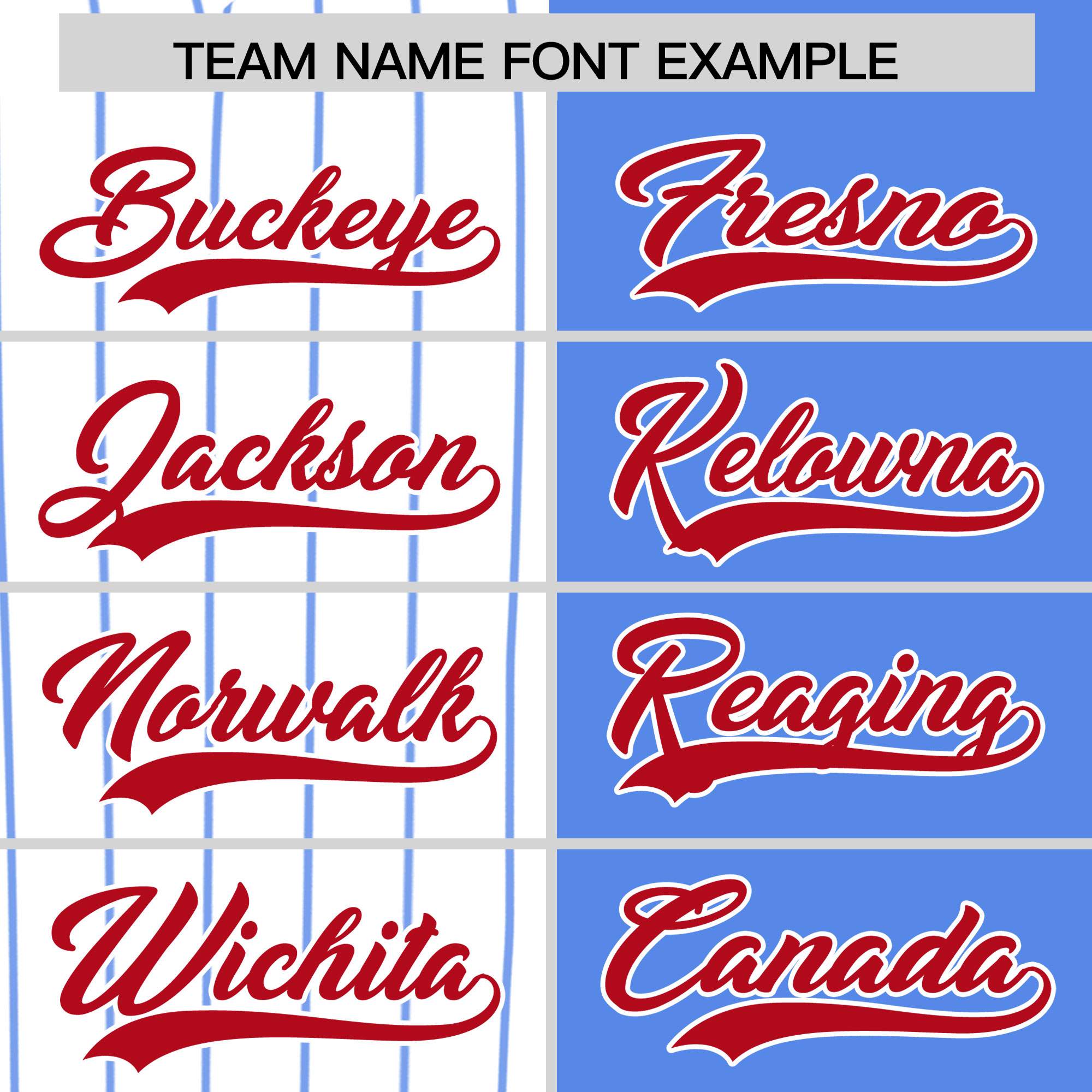 Custom White Powder Blue and Red Pinstripe Personalized Raglan Sleeves Authentic Baseball Jersey
