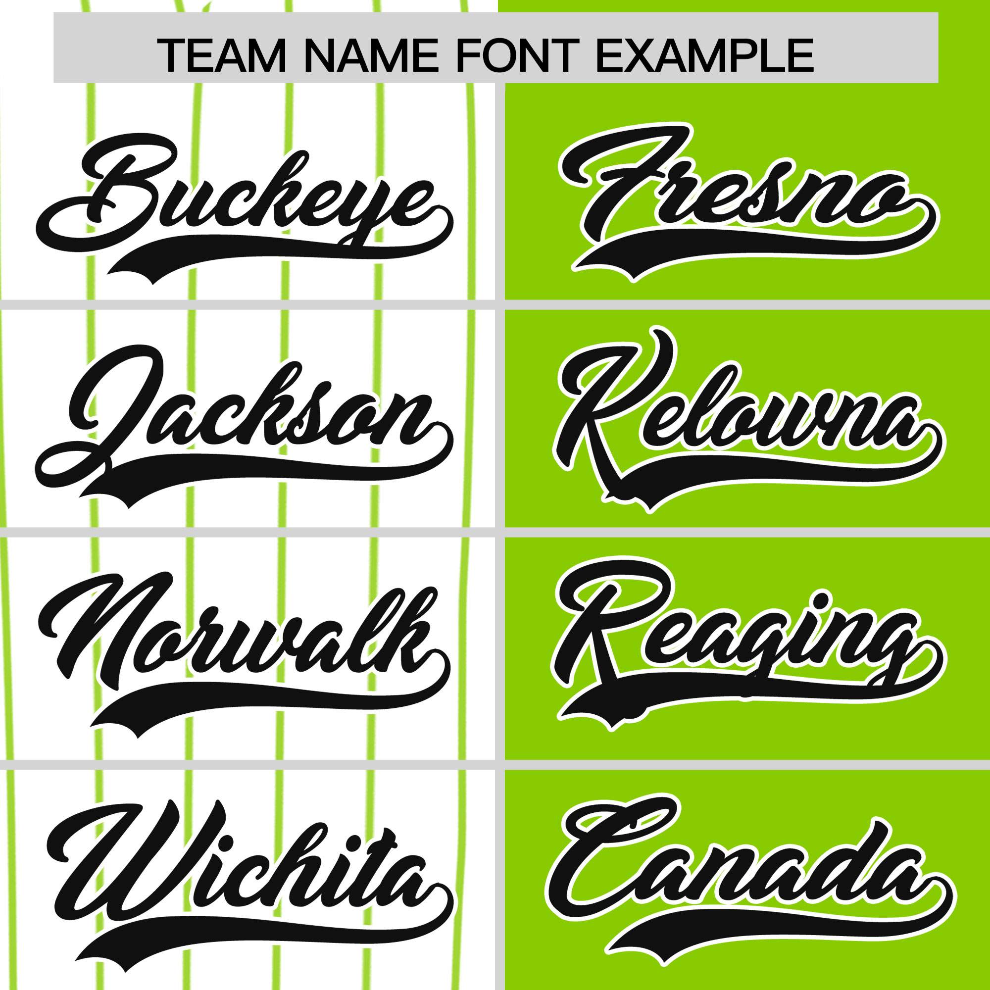 Custom White Neon Green and Black Pinstripe Personalized Raglan Sleeves Authentic Baseball Jersey