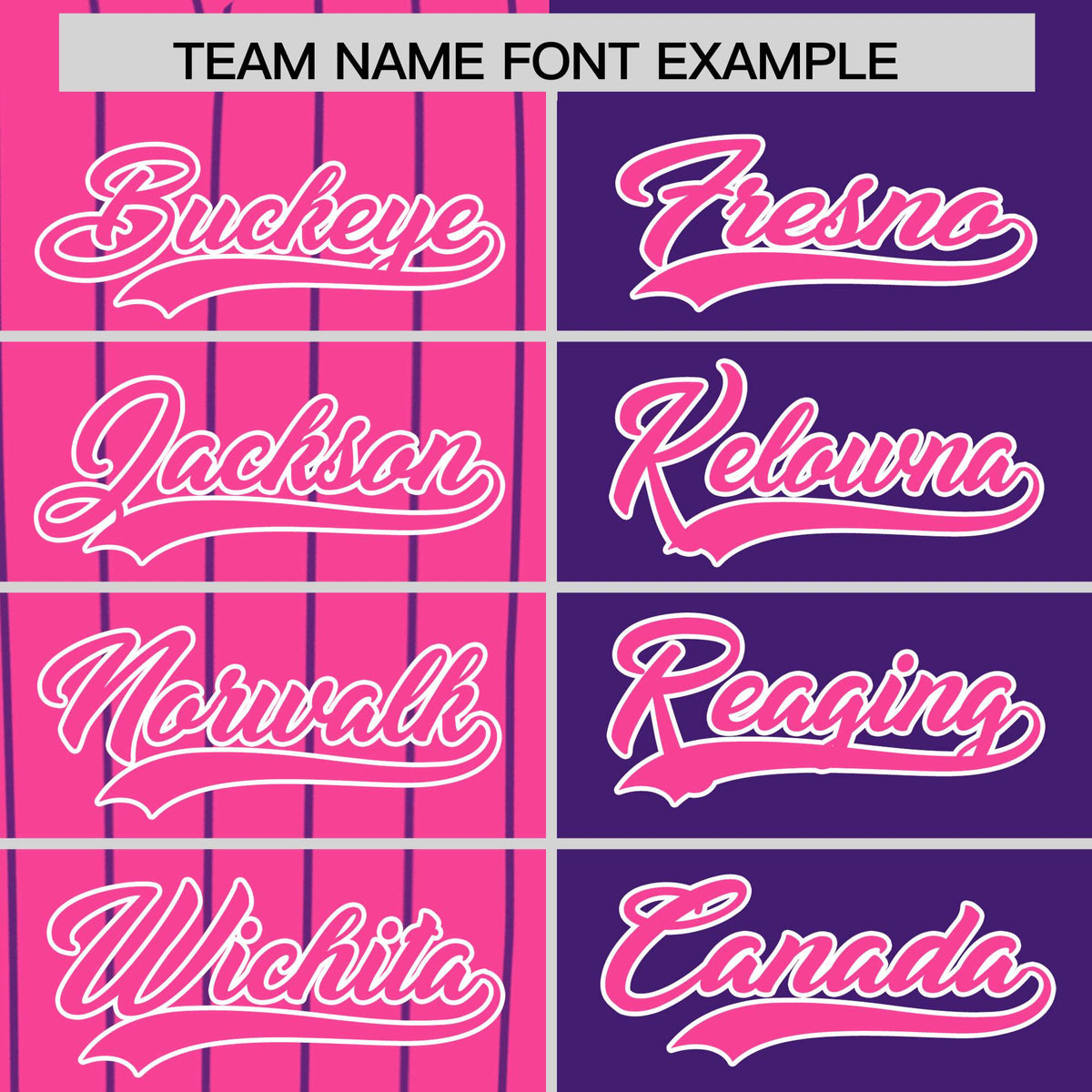 Custom Pink Purple and Black Pinstripe Personalized Raglan Sleeves Authentic Baseball Jersey