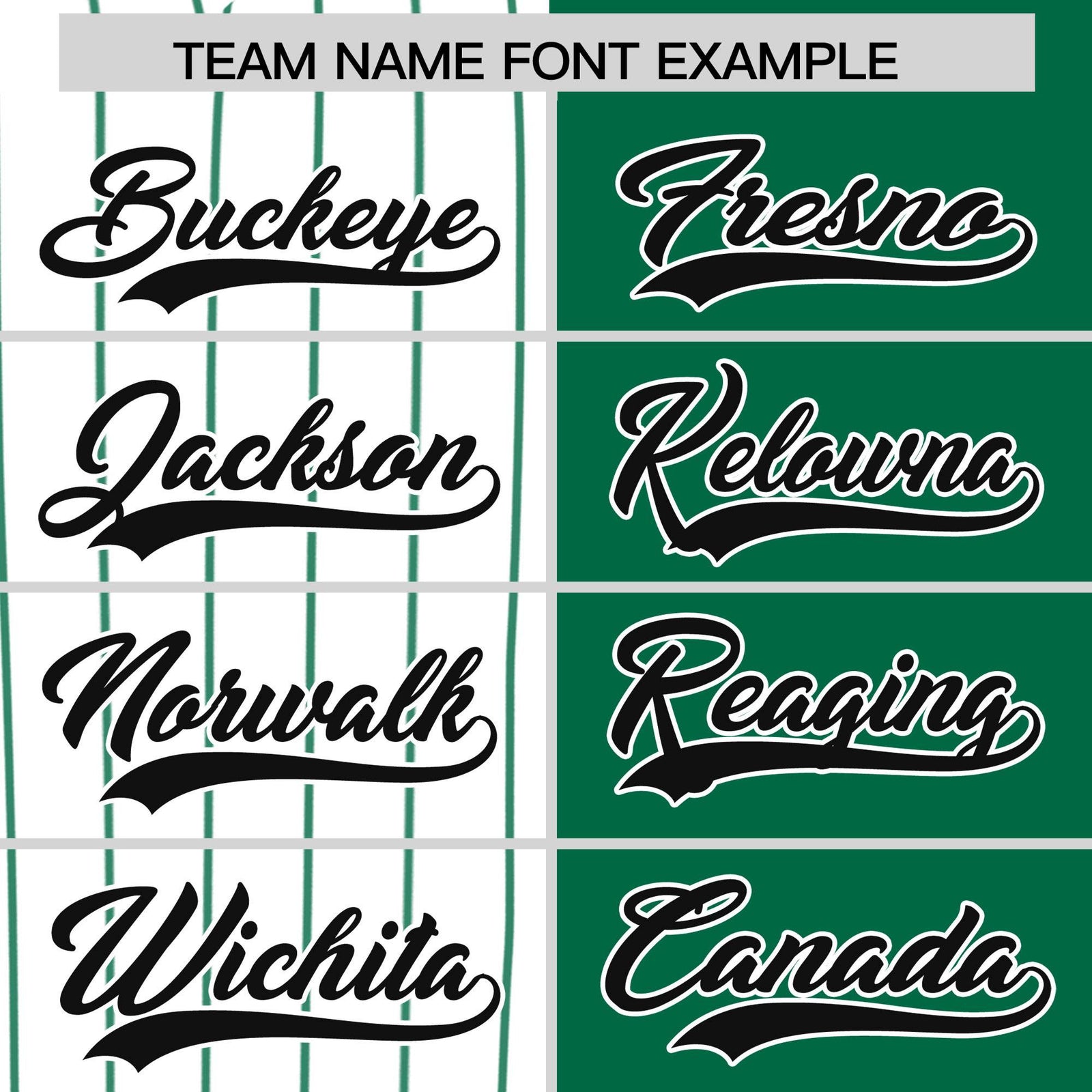 Custom White Kelly Green and Black Pinstripe Personalized Raglan Sleeves Authentic Baseball Jersey