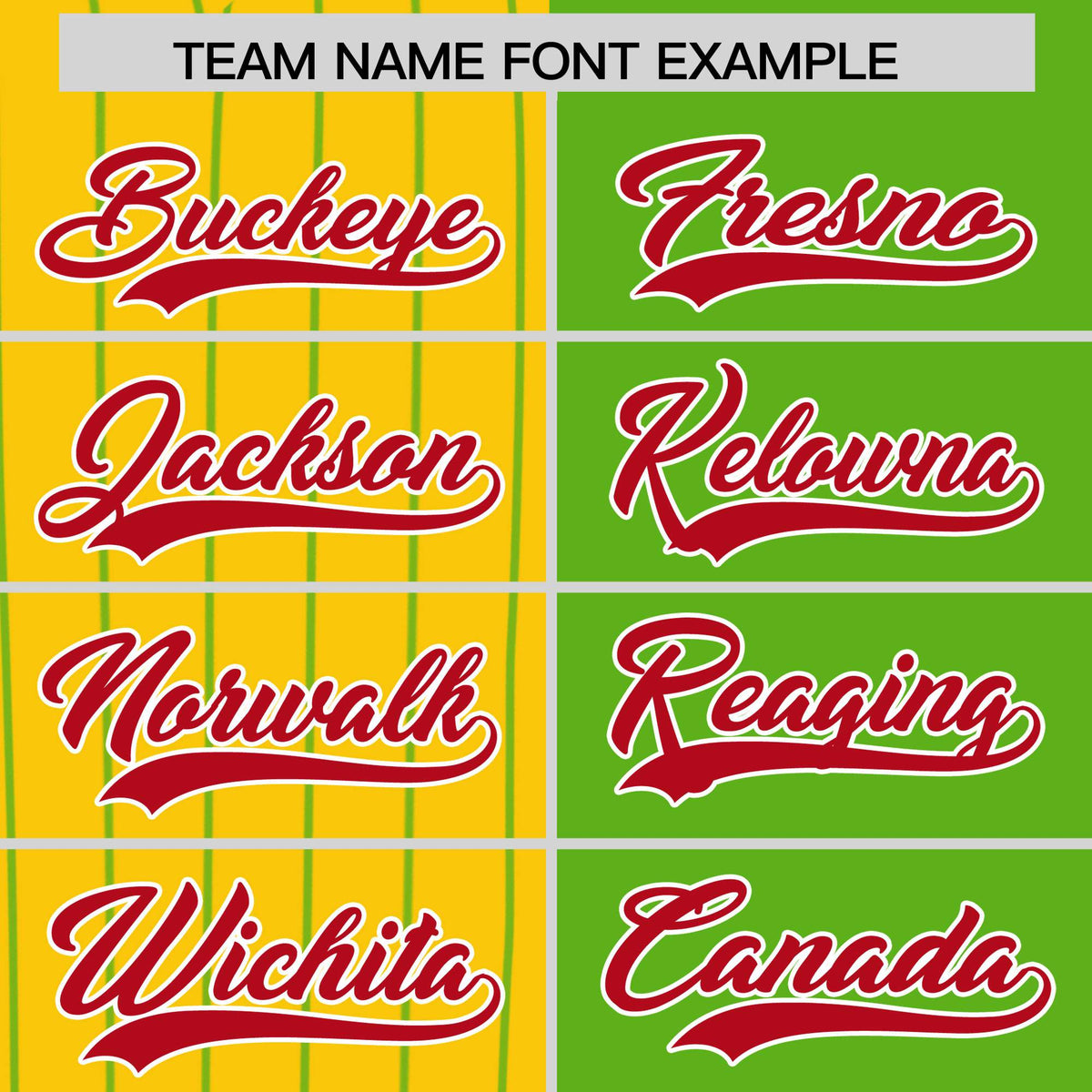 Custom Gold Neon Green and Red Pinstripe Personalized Raglan Sleeves Authentic Baseball Jersey