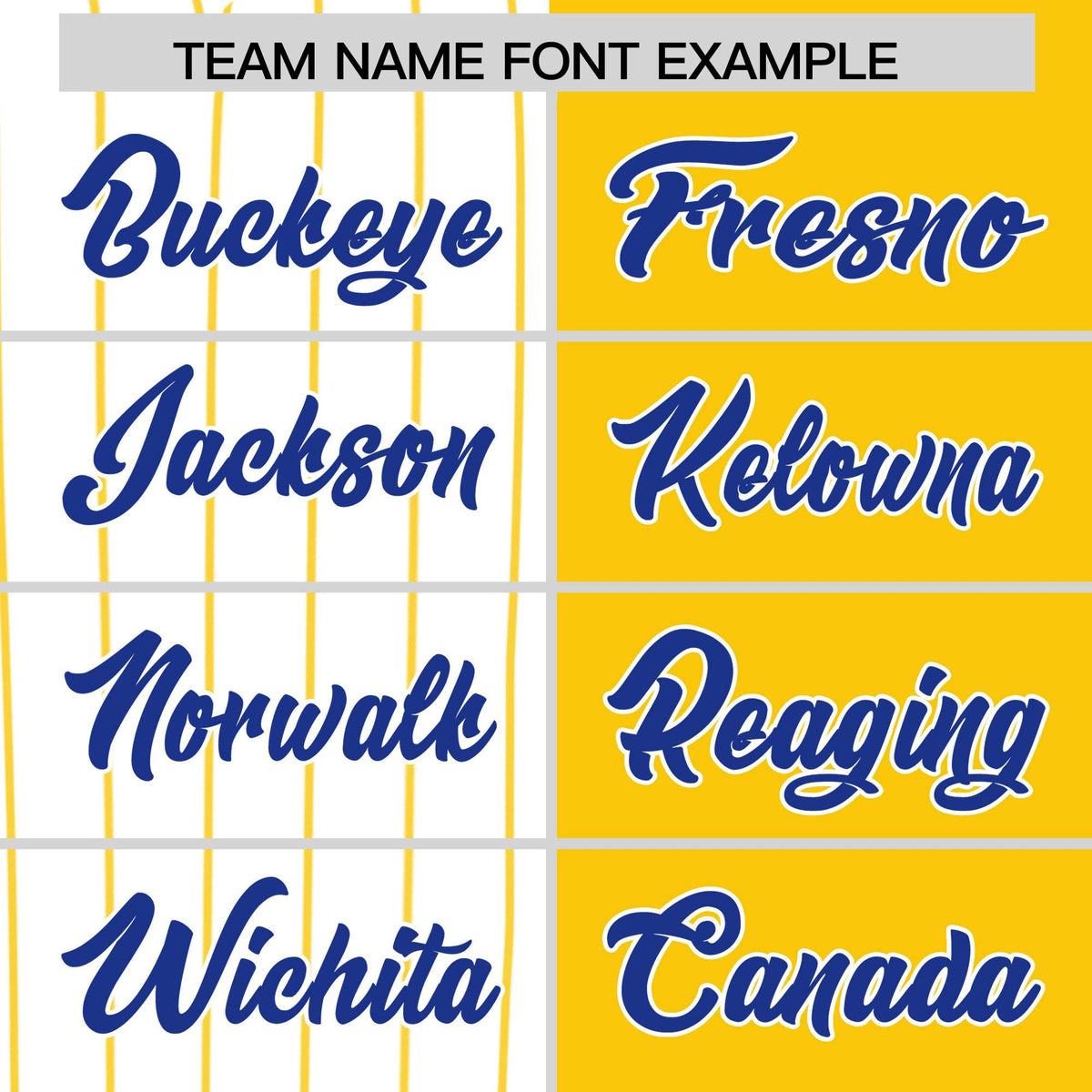 Custom White Gold and Royal Pinstripe Personalized Raglan Sleeves Authentic Baseball Jersey