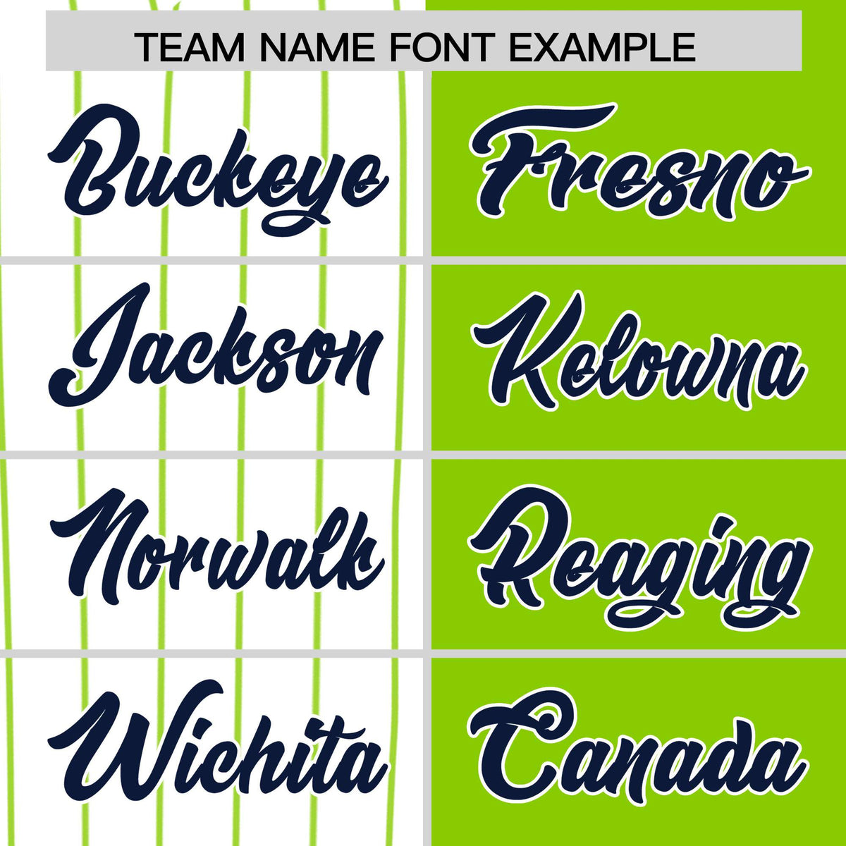 Custom White Neon Green and Navy Pinstripe Personalized Raglan Sleeves Authentic Baseball Jersey
