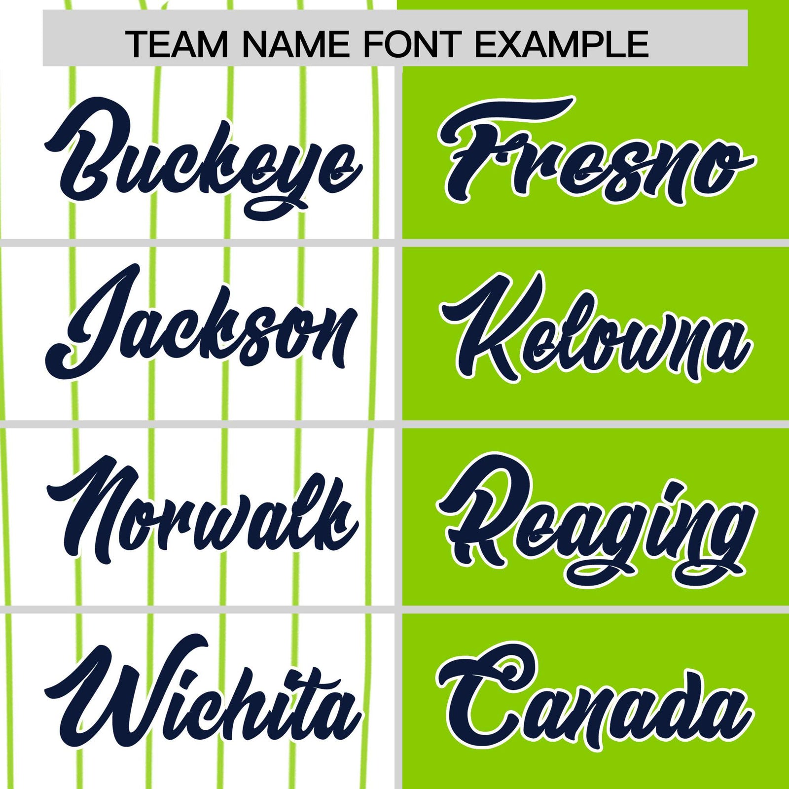 Custom White Neon Green and Navy Pinstripe Personalized Raglan Sleeves Authentic Baseball Jersey