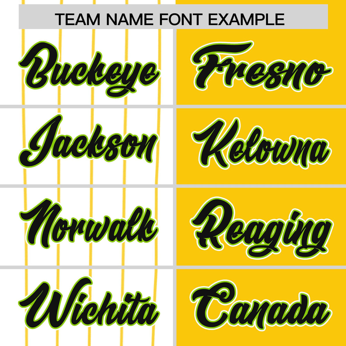 Custom White Gold and Neon Green Pinstripe Personalized Raglan Sleeves Authentic Baseball Jersey