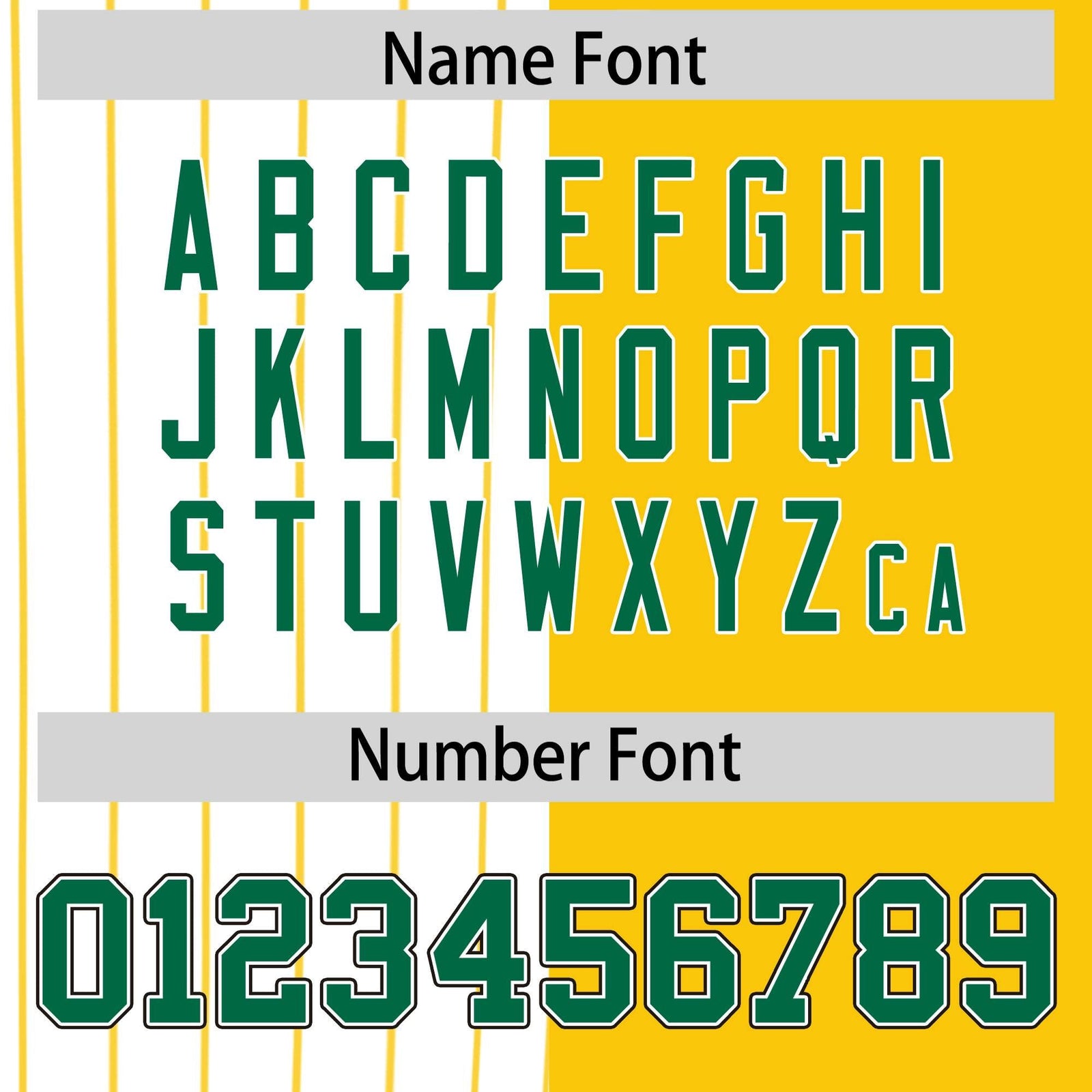 Custom White Gold and Kelly Green Pinstripe Personalized Raglan Sleeves Authentic Baseball Jersey