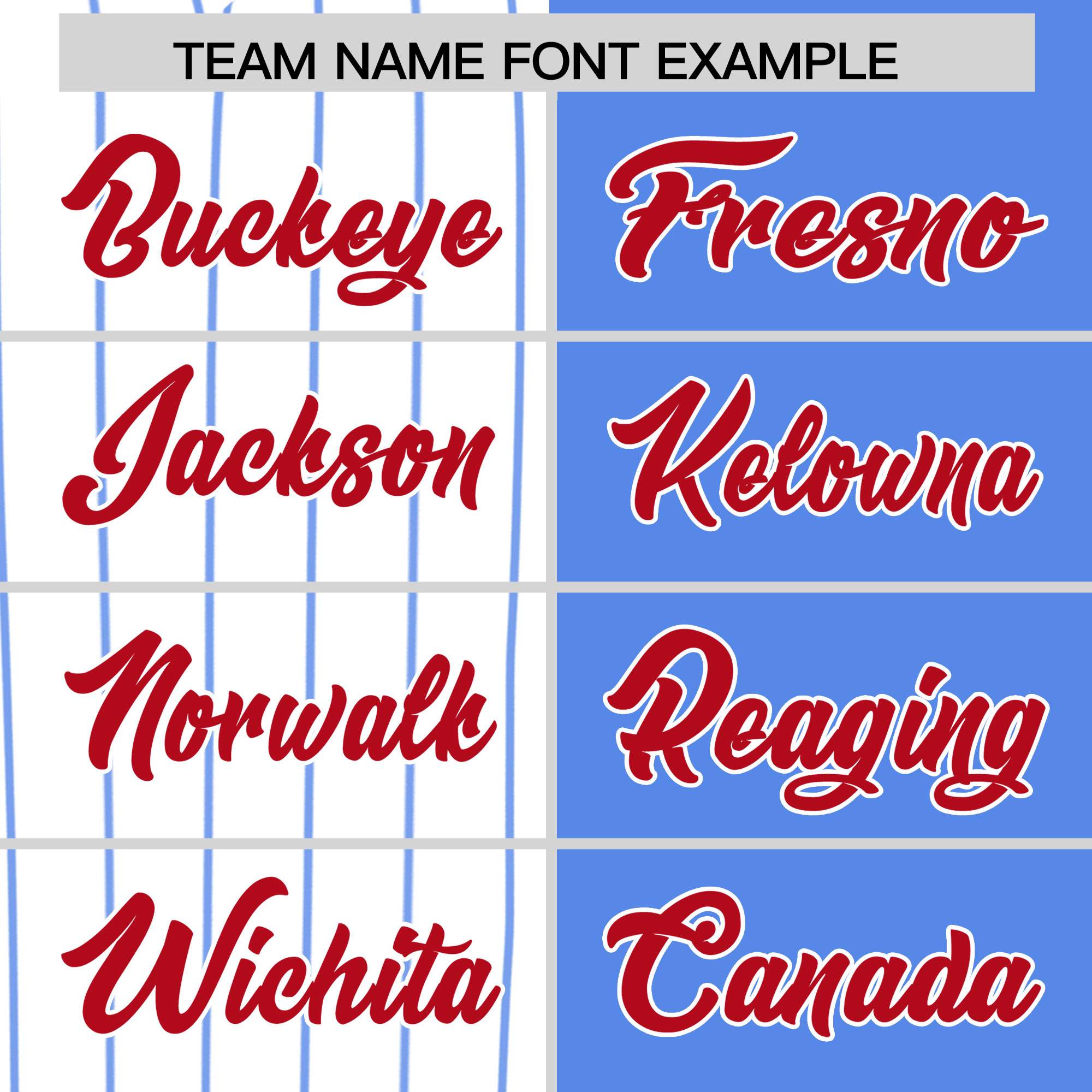 Custom White Powder Blue and Red Pinstripe Personalized Raglan Sleeves Authentic Baseball Jersey