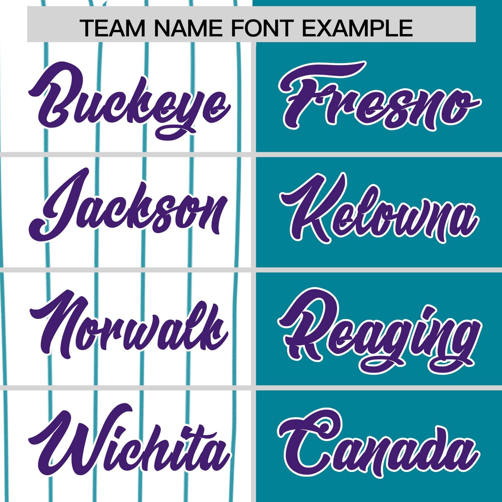 Custom White Teal and Purple Pinstripe Personalized Raglan Sleeves Authentic Baseball Jersey