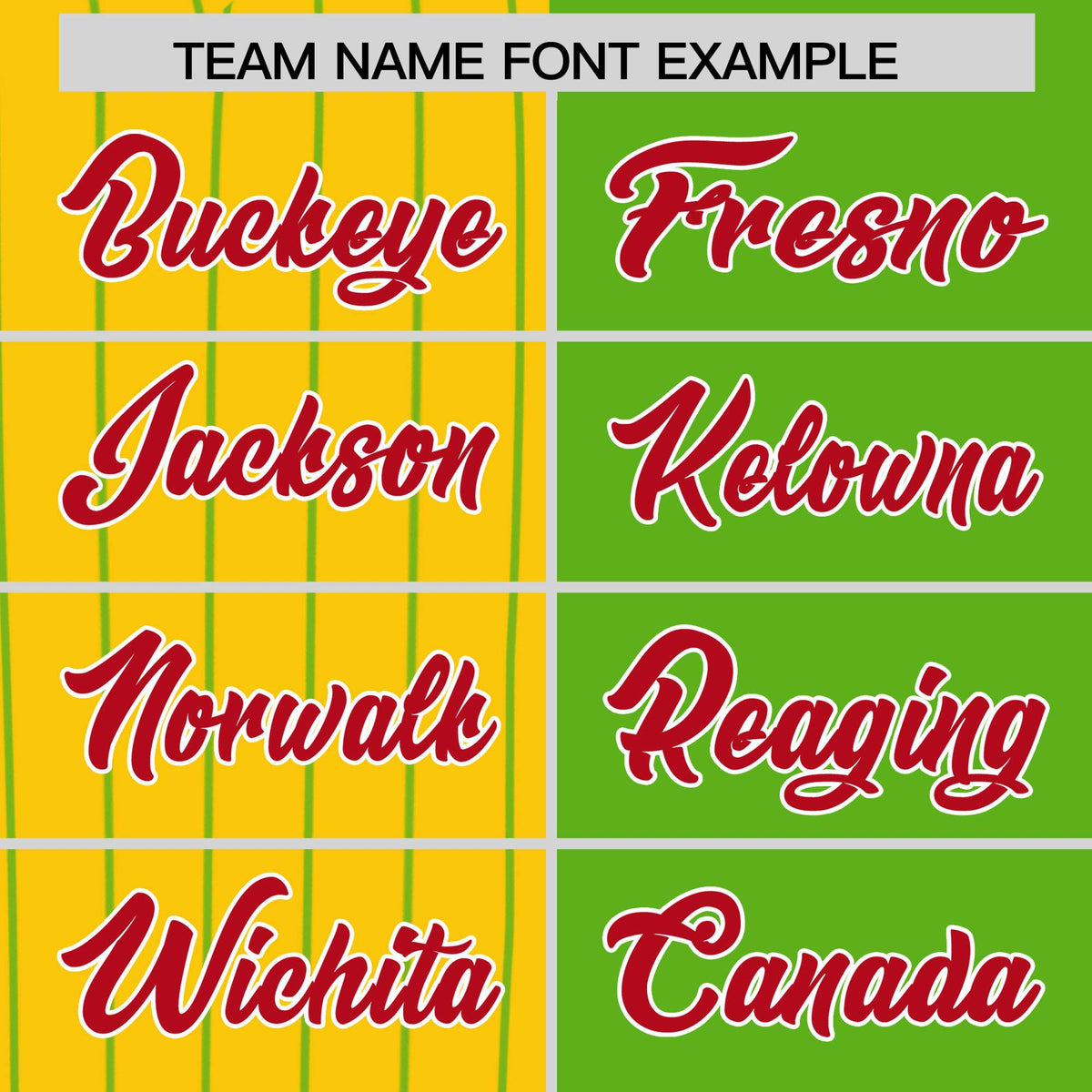 Custom Gold Neon Green and Red Pinstripe Personalized Raglan Sleeves Authentic Baseball Jersey