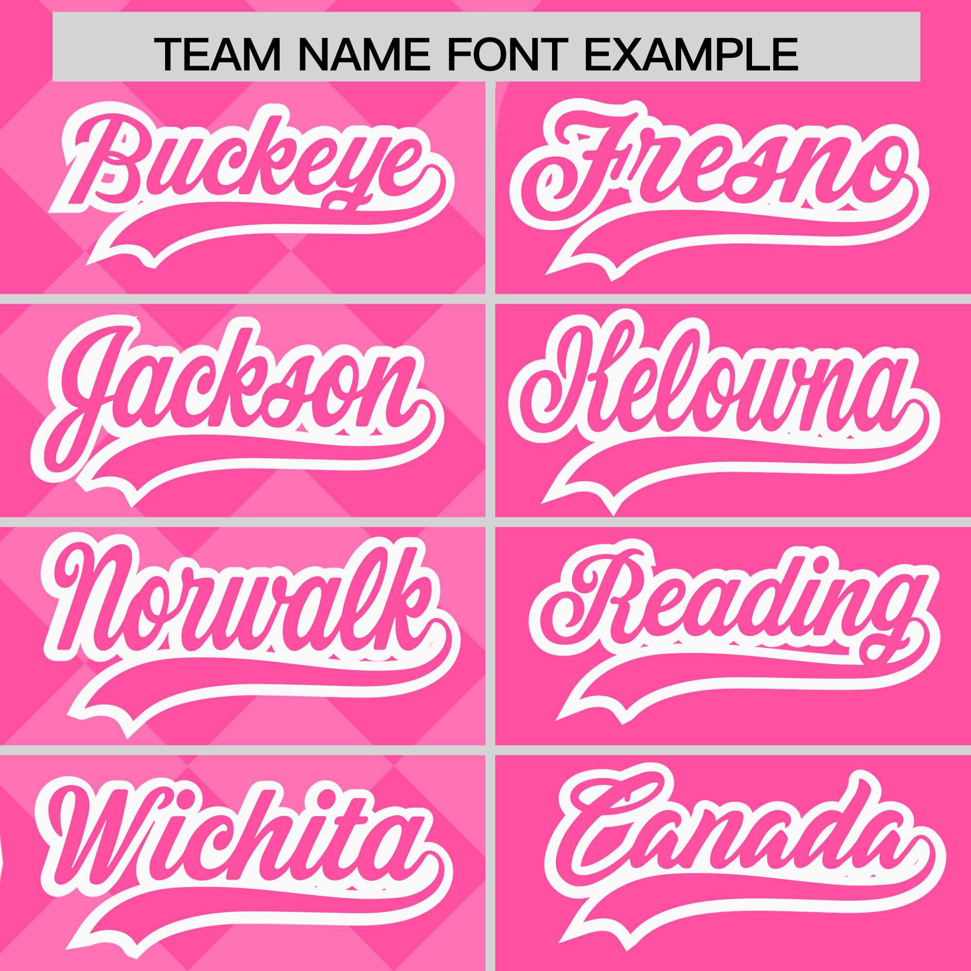 Custom Pink Rhombus Design Authentic Baseball Jersey