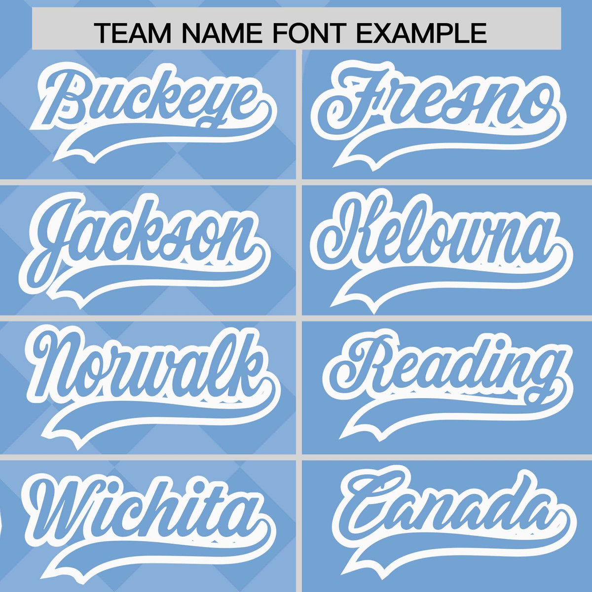 Custom Powder Blue Rhombus Design Authentic Baseball Jersey